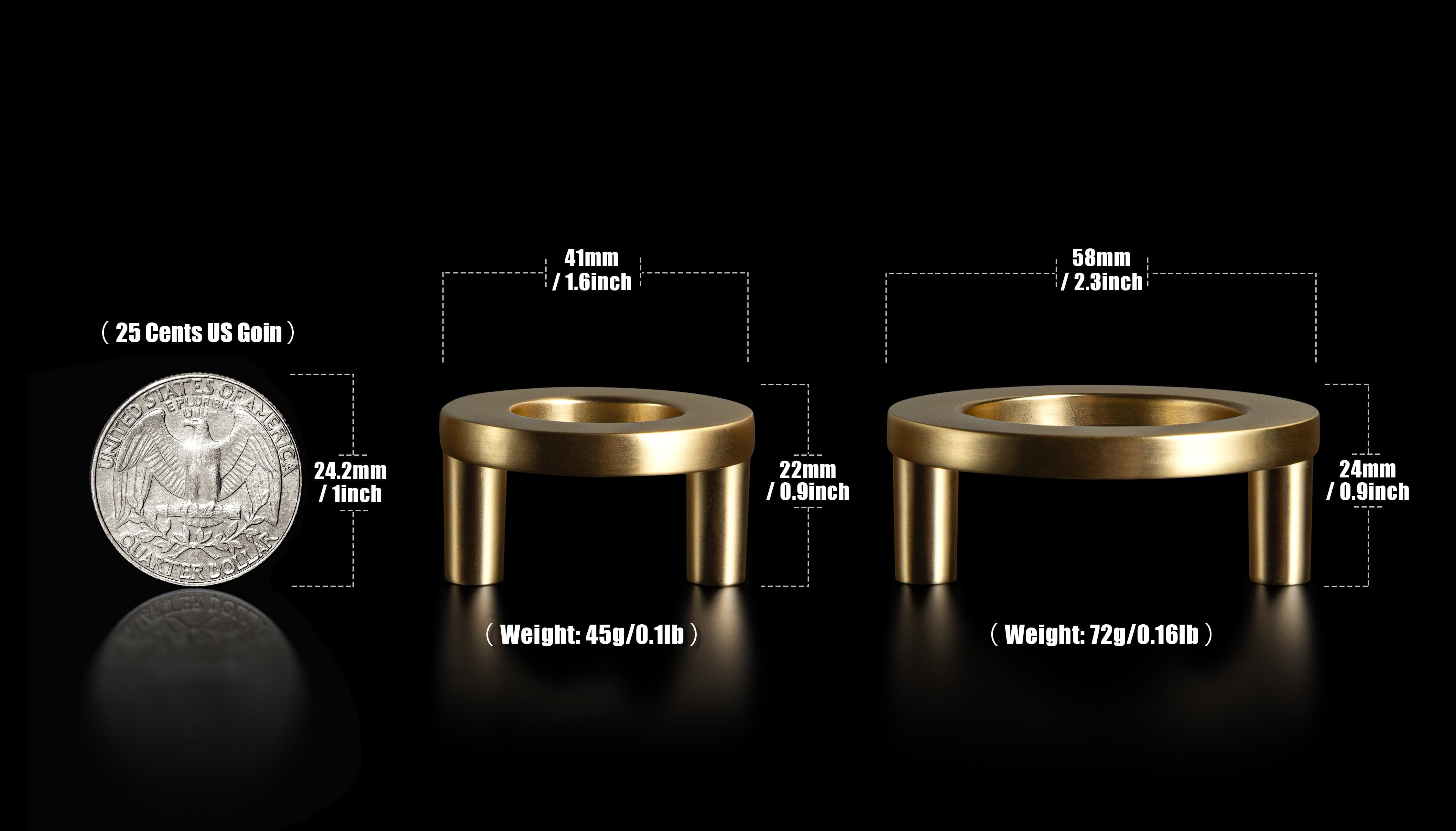 Goo-Ki Circular Luxury Ring Pull Casual Cabinet Pulls for Drawer Cupboard