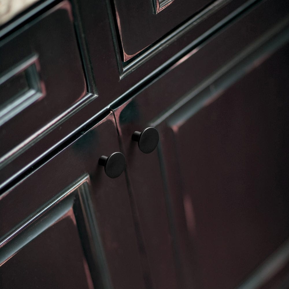 Goo-Ki Classic Antique Brass Cabinet Knobs Minimalist Round Kitchen Handles Vintage Hardware