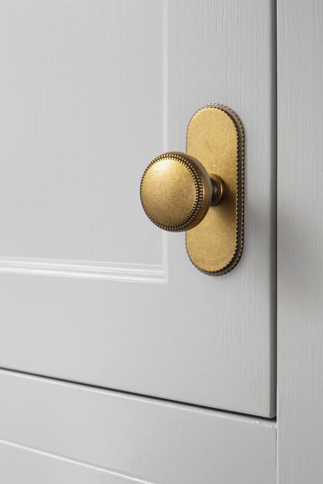 Goo-Ki Classic Zinc Alloy Cabinet Knobs with Beaded Edge Vintage Style Drawer Hardware