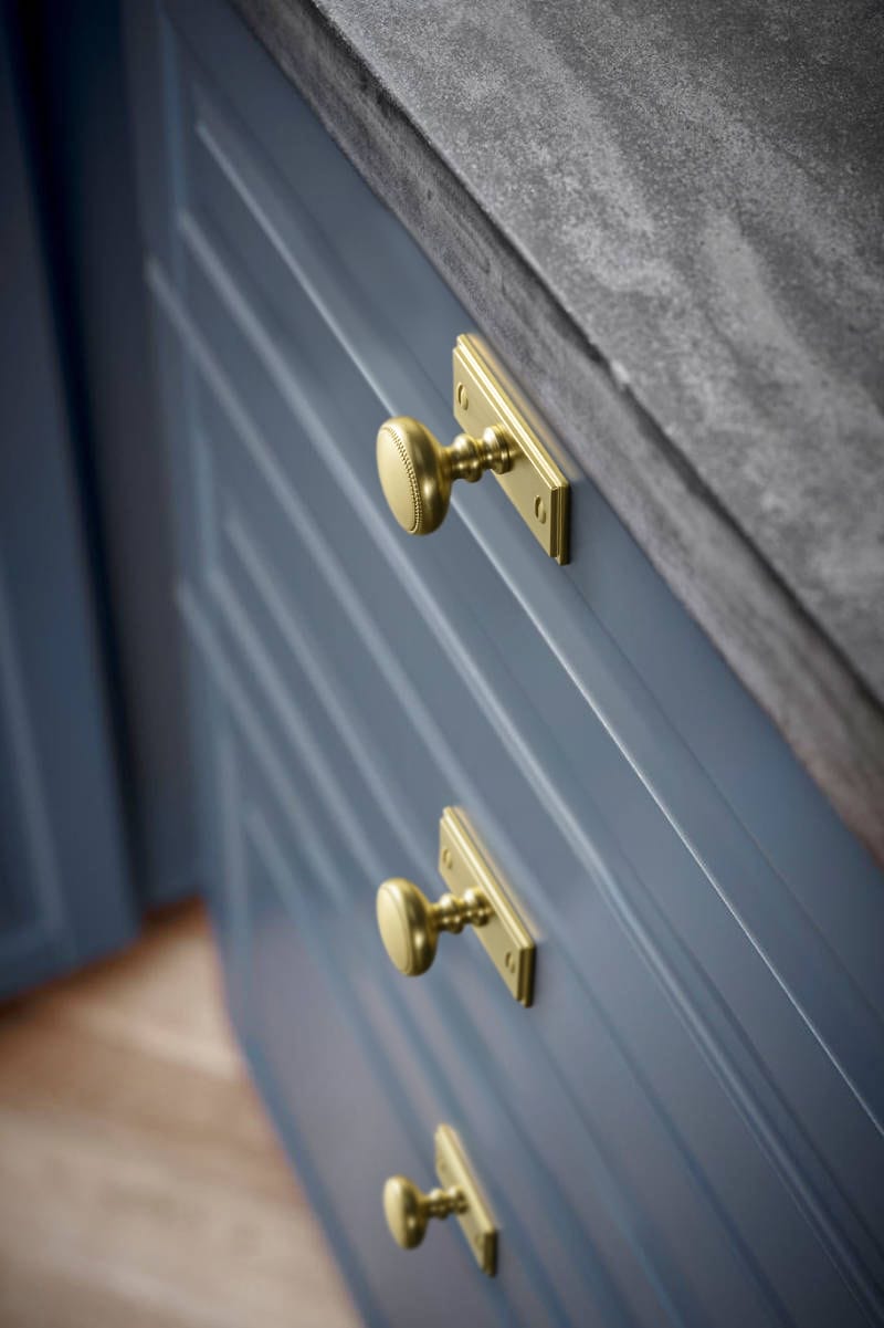 Goo-Ki Classic Zinc Alloy Cabinet Knobs with Beaded Edge Vintage Style Drawer Hardware