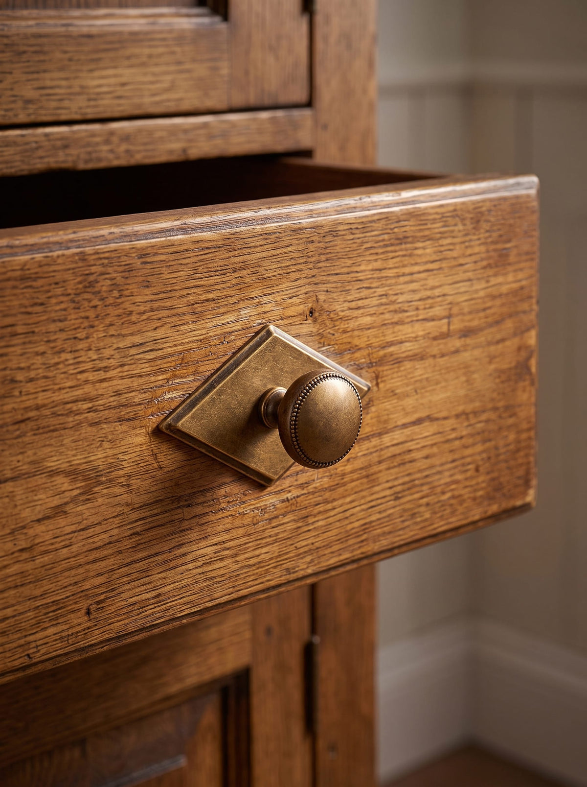 Goo-Ki Classic Zinc Alloy Cabinet Knobs with Beaded Edge Vintage Style Drawer Hardware