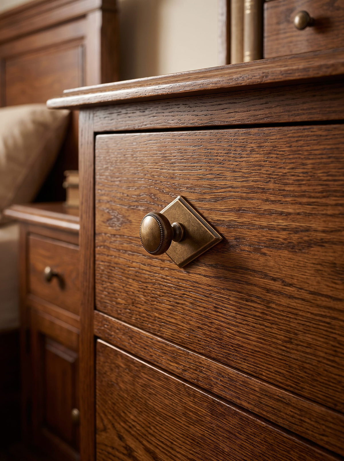 Goo-Ki Classic Zinc Alloy Cabinet Knobs with Beaded Edge Vintage Style Drawer Hardware