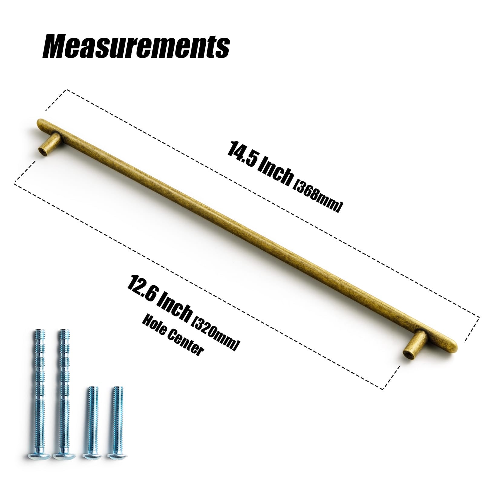 Goo-Ki 【Clearance Sale!】Affordable Luxury Cabinet Pull Antique Brass Zinc Alloy Cabinet Handles