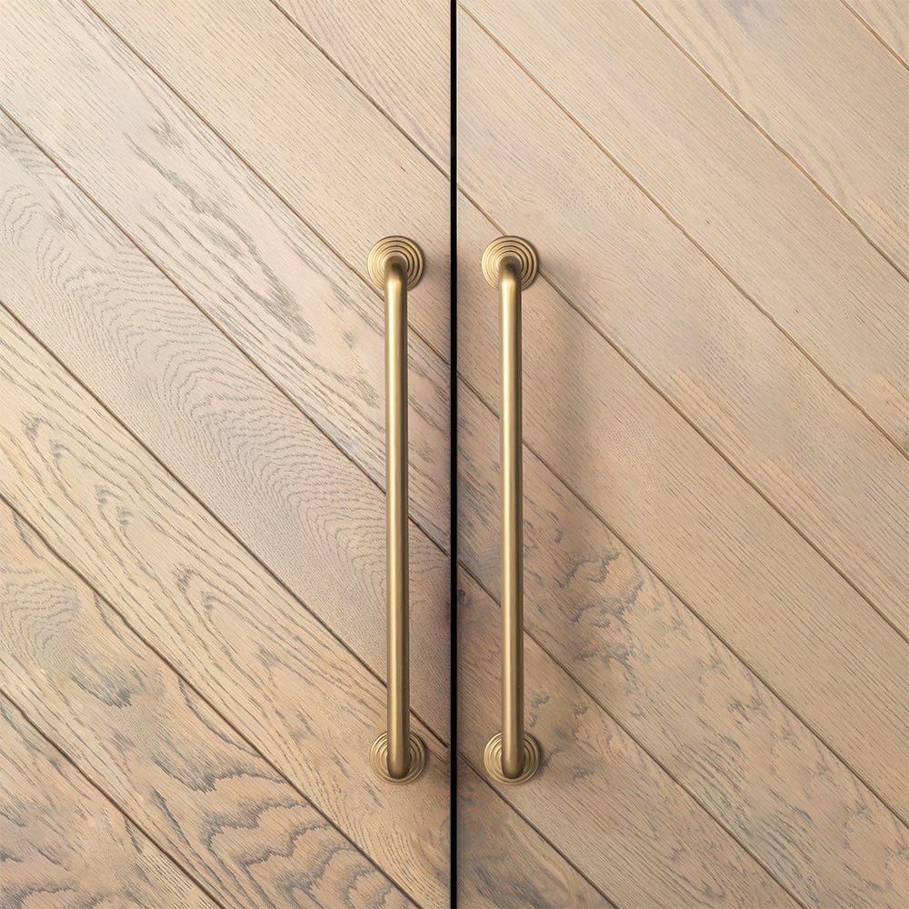 Goo-Ki Concentric Circle Pattern Base Design Vintage Cabinet Handles