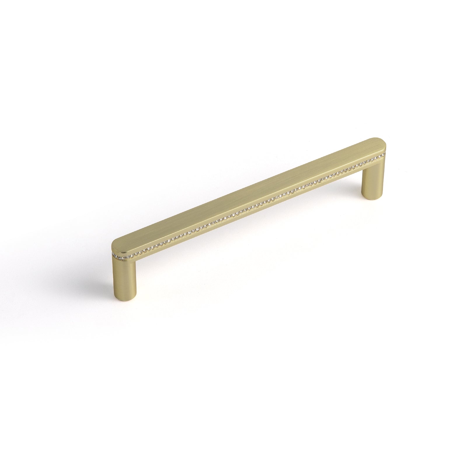 Goo-Ki Crystal Brushed Brass / 5'' Hole Center / 6 Pack Vintage Carved Cabinet Pulls Antique Brass Kitchen Hardware