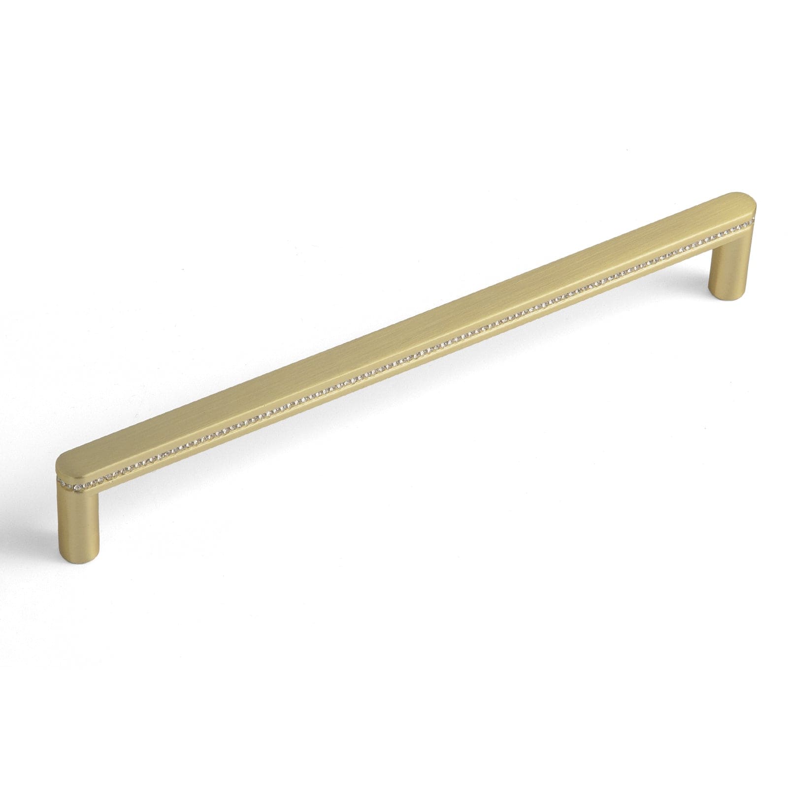 Goo-Ki Crystal Brushed Brass / 7.6'' Hole Center / 6 Pack Vintage Carved Cabinet Pulls Antique Brass Kitchen Hardware