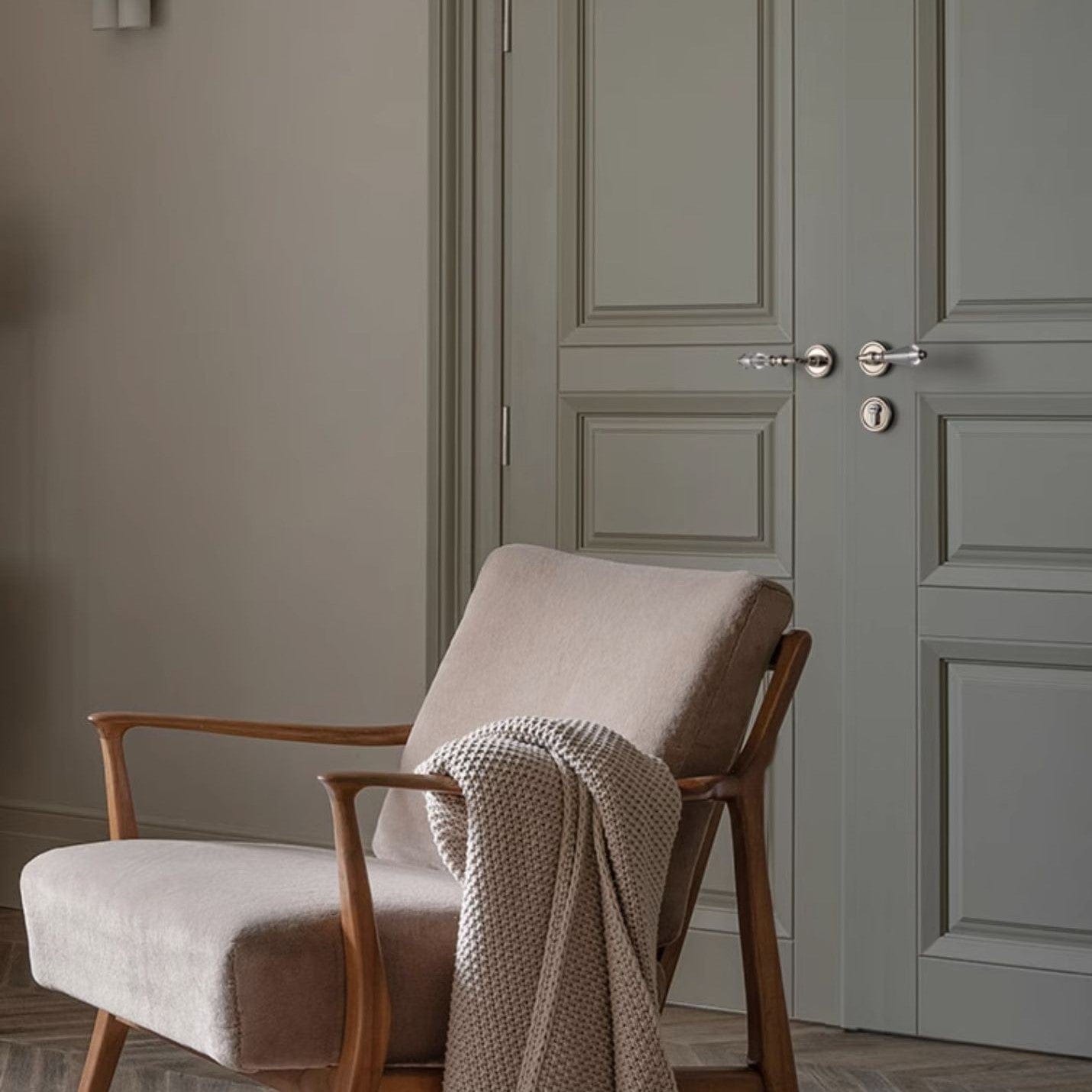 Goo-Ki Crystal Texture Mute Room Door Lock Solid Brass Interior Door Lock