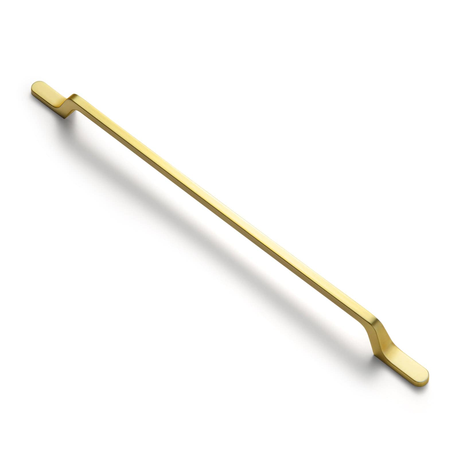 Goo-Ki Dark Brushed Brass / 11.3'' Hole Center / 6 Pack European Style Retro Brass Drawer Pulls for Dresser Cupboard Vintage Bronze Bar Pulls
