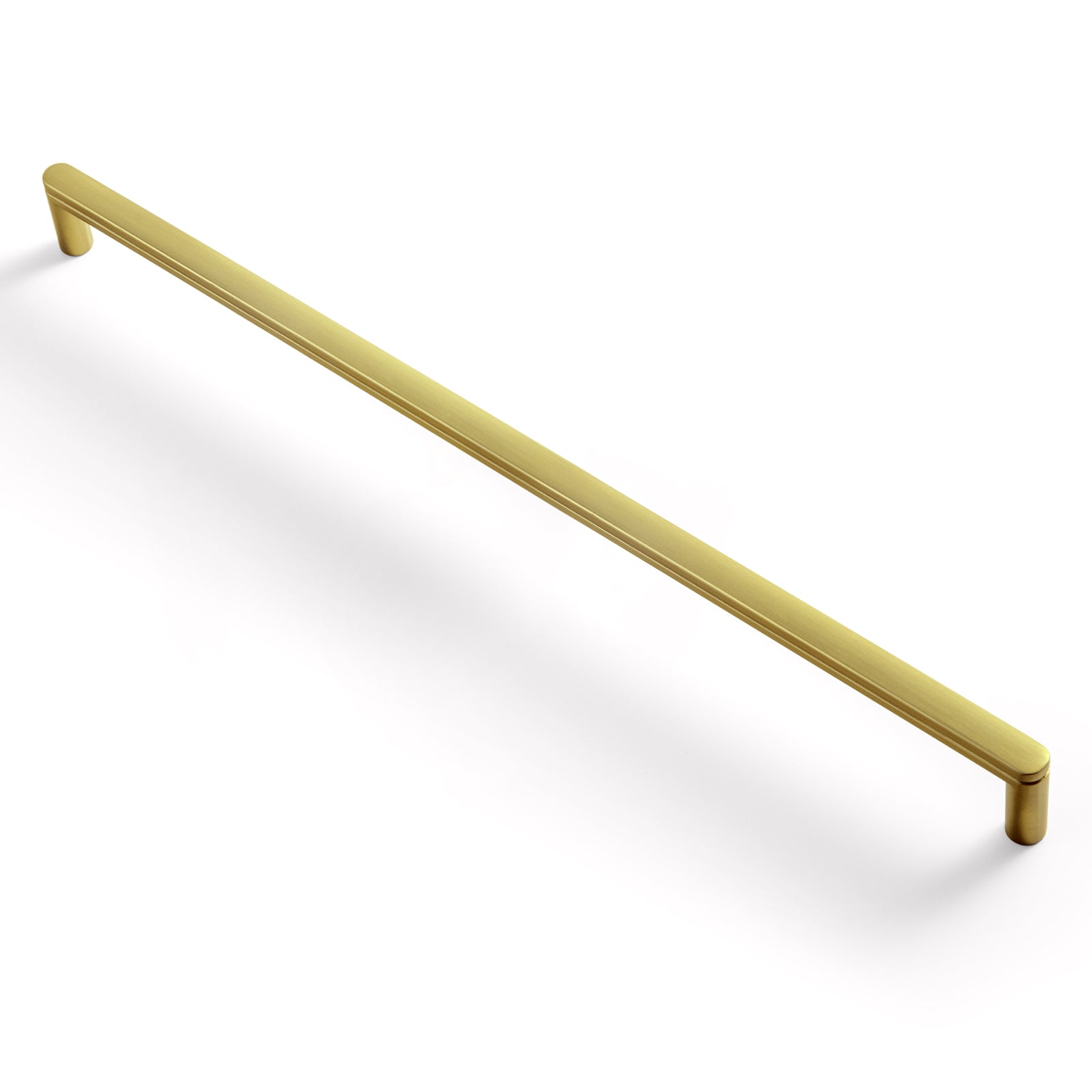 Goo-Ki Dark Brushed Brass / 12.6'' Hole Center / 6 Pack Vintage Carved Cabinet Pulls Antique Brass Kitchen Hardware
