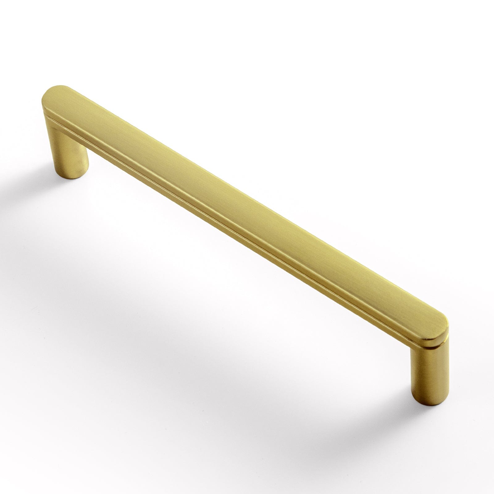 Goo-Ki Dark Brushed Brass / 5'' Hole Center / 6 Pack Vintage Carved Cabinet Pulls Antique Brass Kitchen Hardware