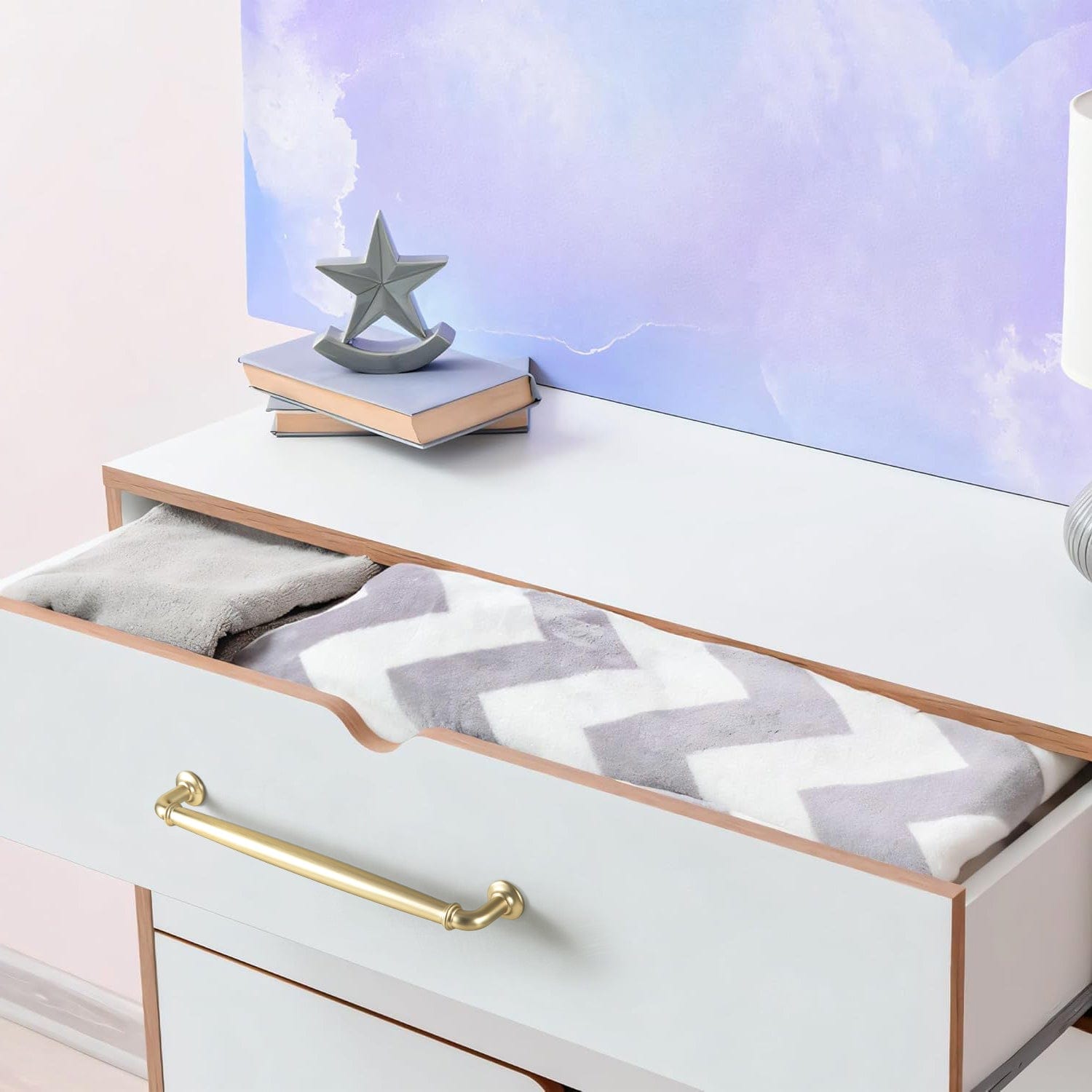 Goo-Ki Decorative Cabinet Pulls with Eye-Catching Geometric & Curved Silhouettes