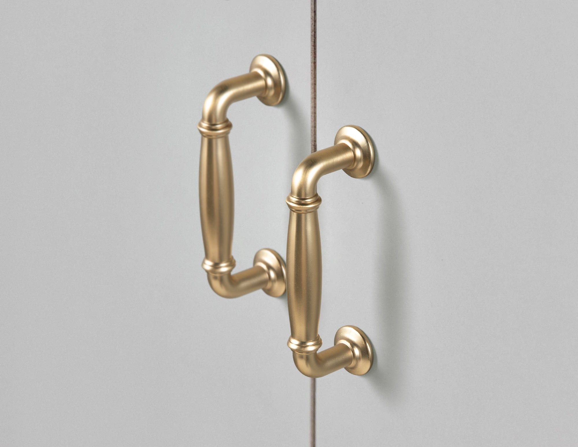 Goo-Ki Decorative Cabinet Pulls with Eye-Catching Geometric & Curved Silhouettes