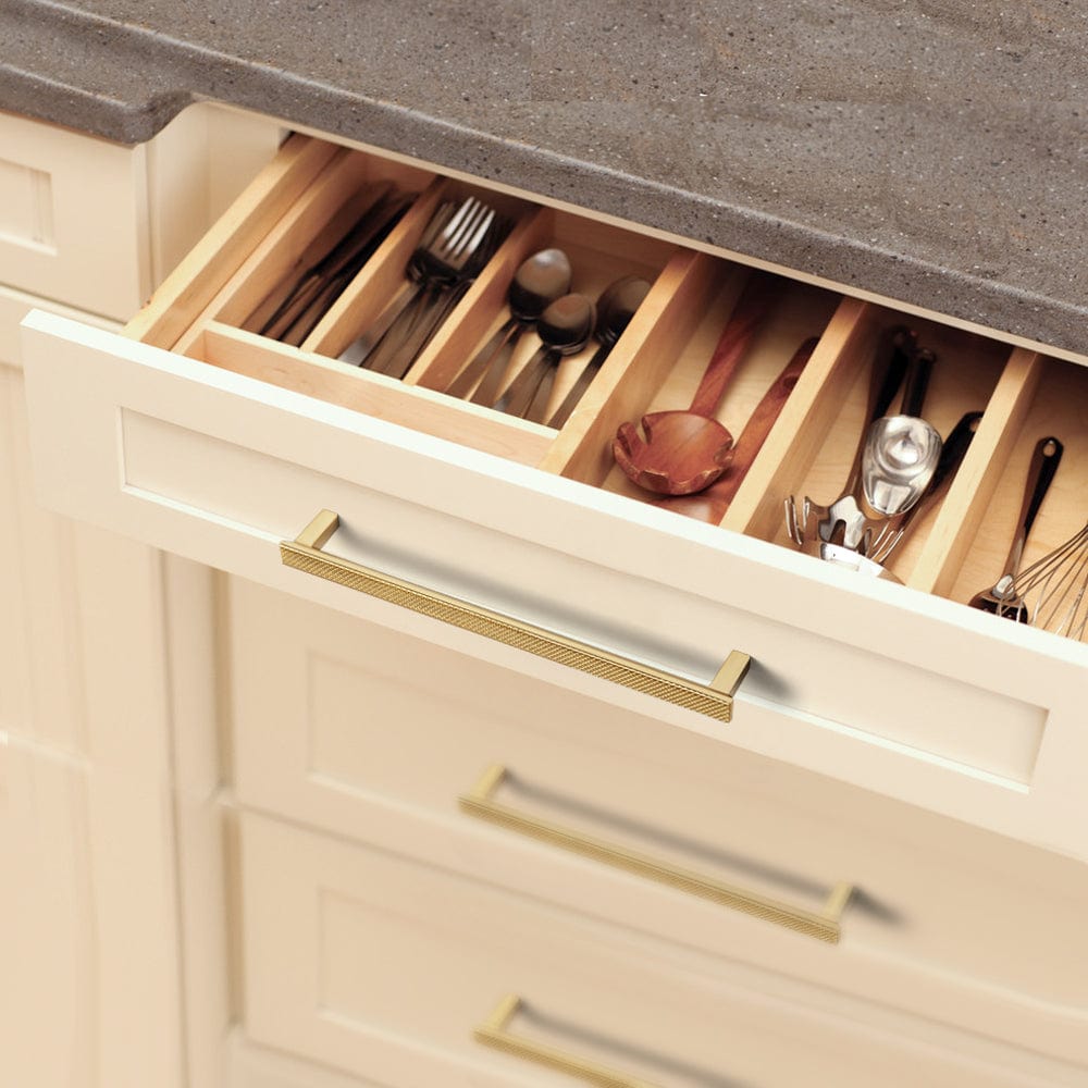 Goo-Ki Diamond Pattern Drawer Pull Elegant Textured Cabinet Handle for Furniture