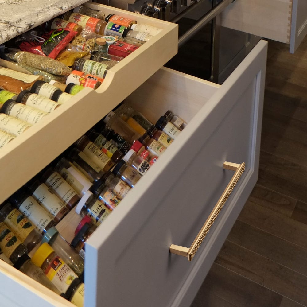 Goo-Ki Diamond Pattern Drawer Pull Elegant Textured Cabinet Handle for Furniture