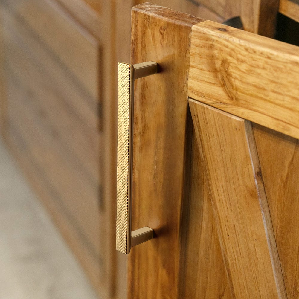 Goo-Ki Diamond Pattern Drawer Pull Elegant Textured Cabinet Handle for Furniture