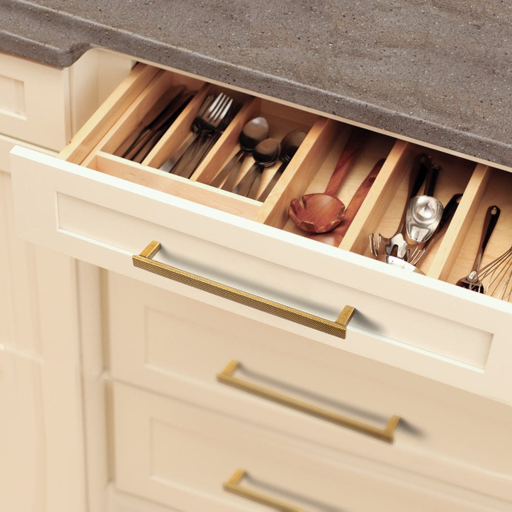 Goo-Ki Diamond Pattern Drawer Pull Elegant Textured Cabinet Handle for Furniture