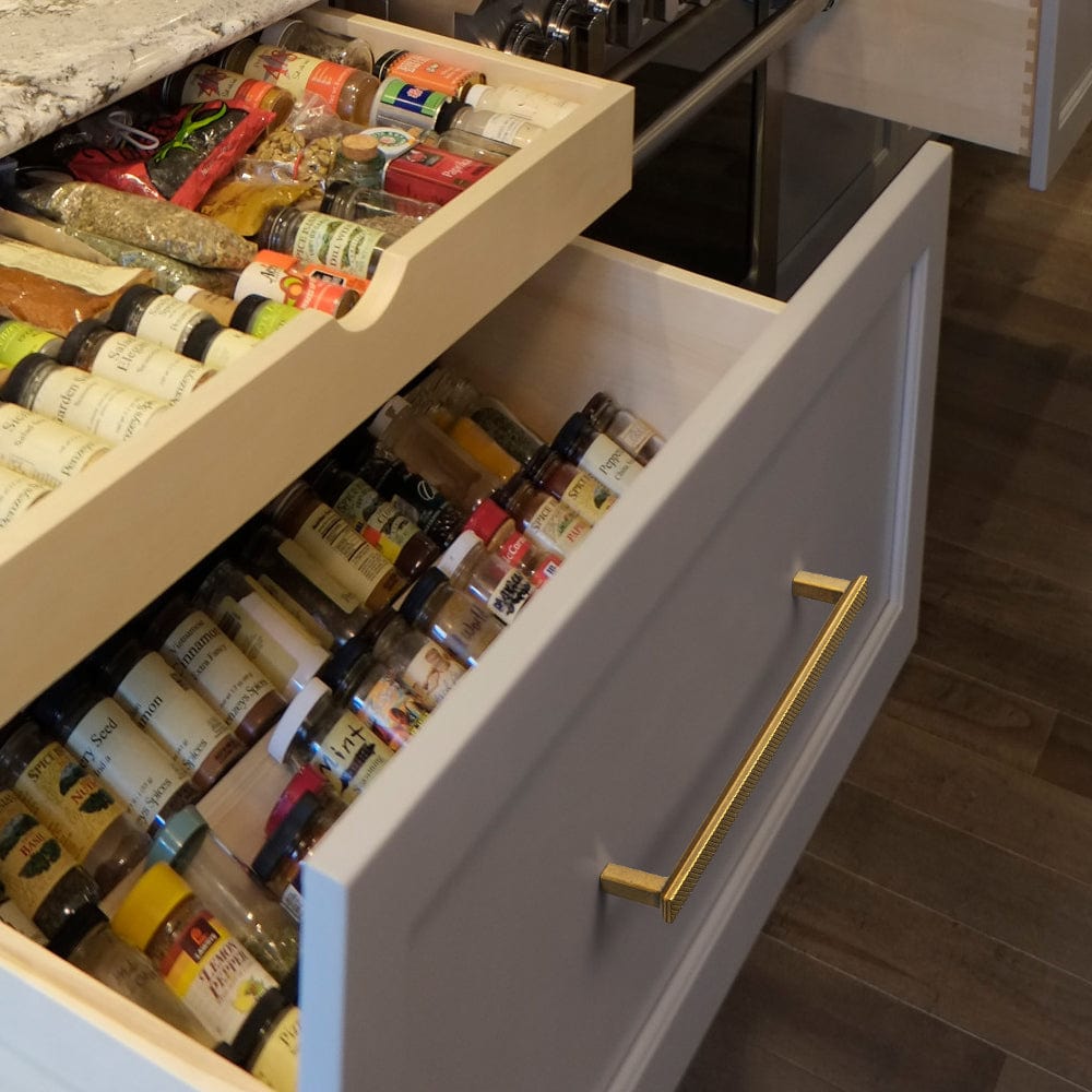 Goo-Ki Diamond Pattern Drawer Pull Elegant Textured Cabinet Handle for Furniture