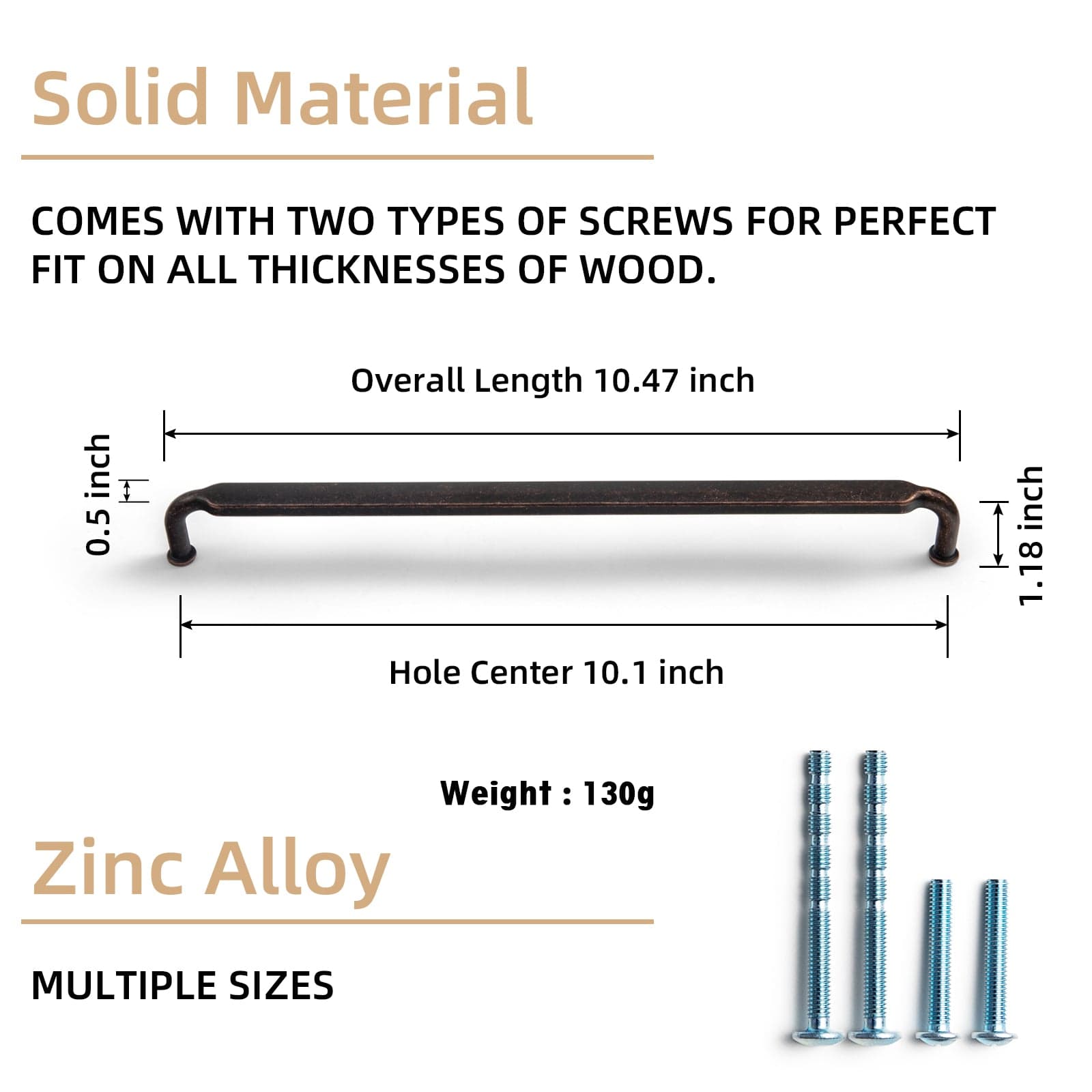 Goo-Ki Distressed Antique Brass Cabinet Pulls American Style Drawer Pulls Retro Furniture Knob