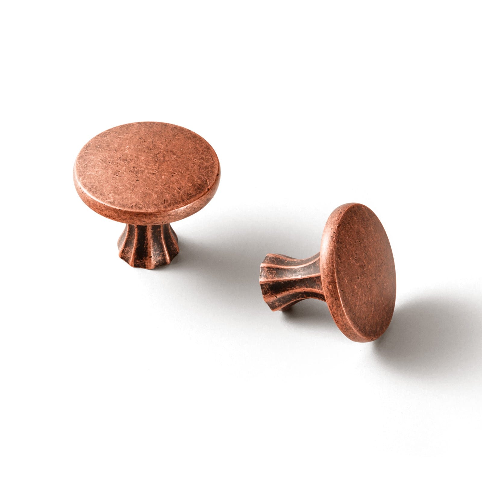 Goo-Ki Distressed Antique Brass Cabinet Pulls American Style Drawer Pulls Retro Furniture Knob