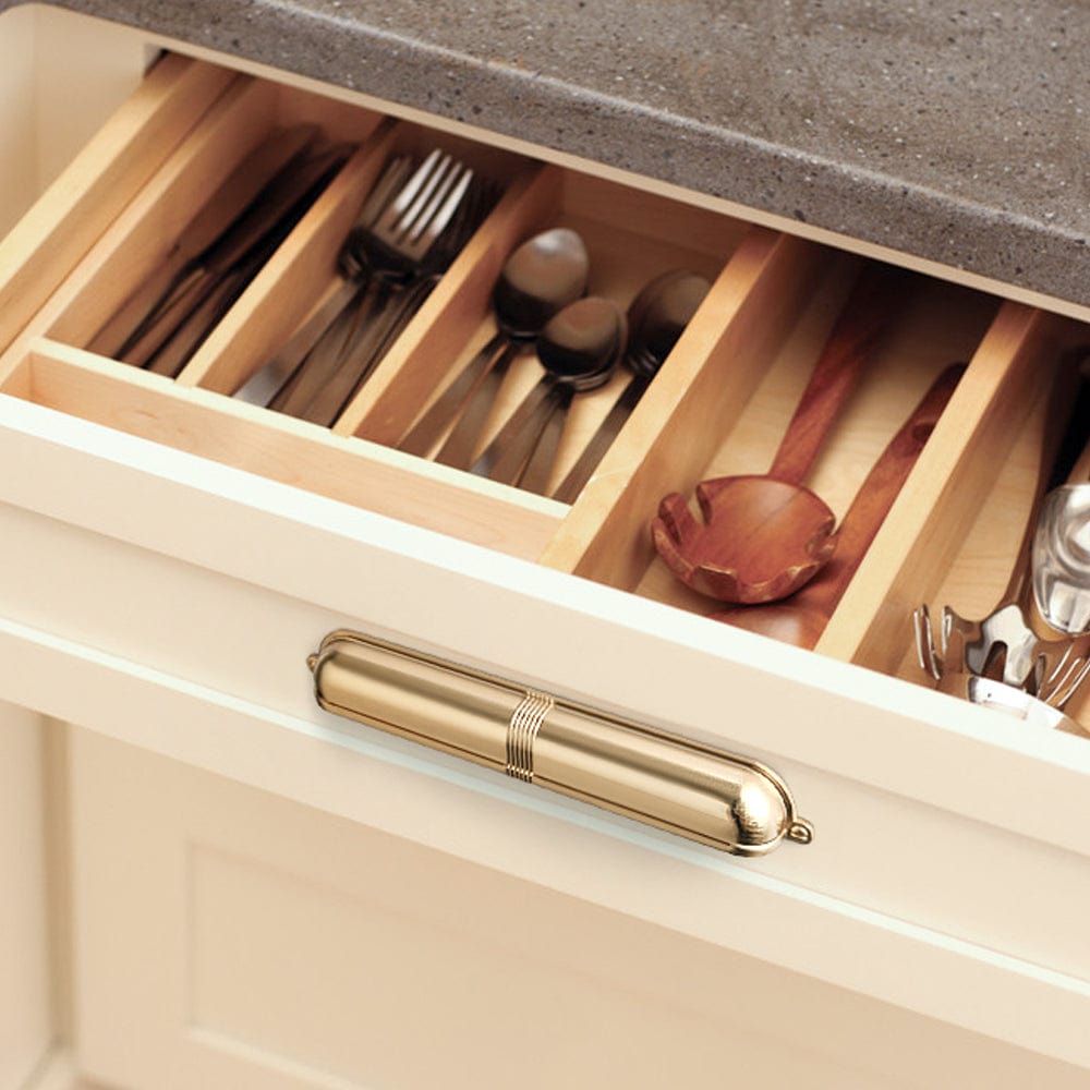 Goo-Ki Elegant Vintage Cup Pulls with Textured Strap Design for Kitchen & Furniture