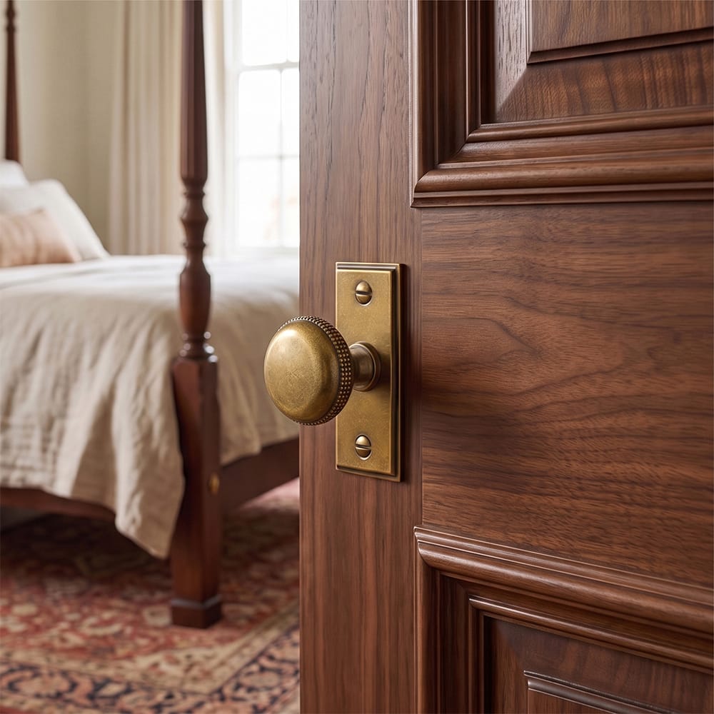Goo-Ki Farmhouse Rustic Round Cabinet Knobs Decorative Cabinet Knobs with Beaded Detailing