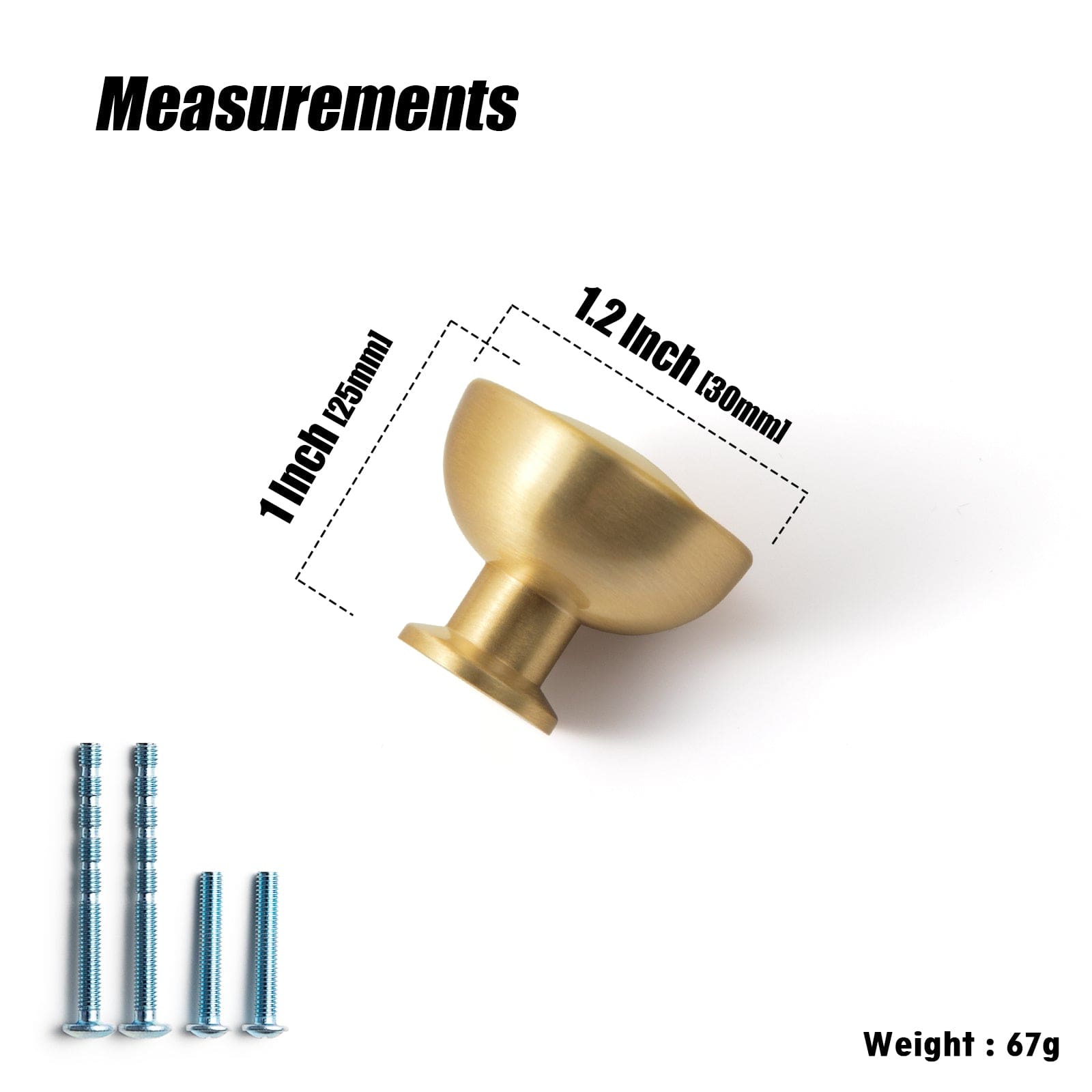 Goo-Ki French Style Luxury Solid Copper Handle Drawer T Bar Pull Stain Brass Furniture Handle