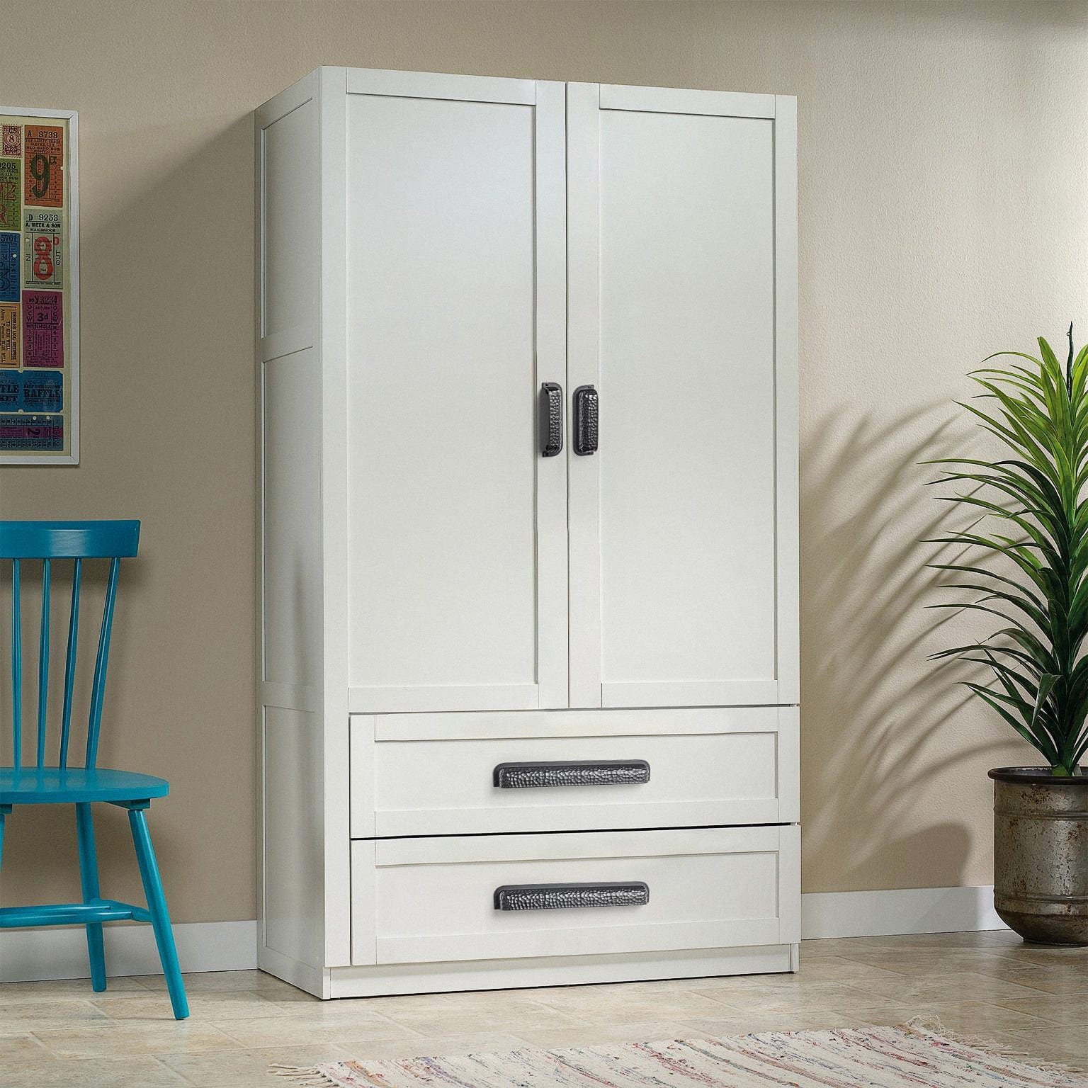 Goo-Ki Hammered Zinc Alloy Cabinet Cup Pulls Retro Style Drawer Handles with Unique Pattern