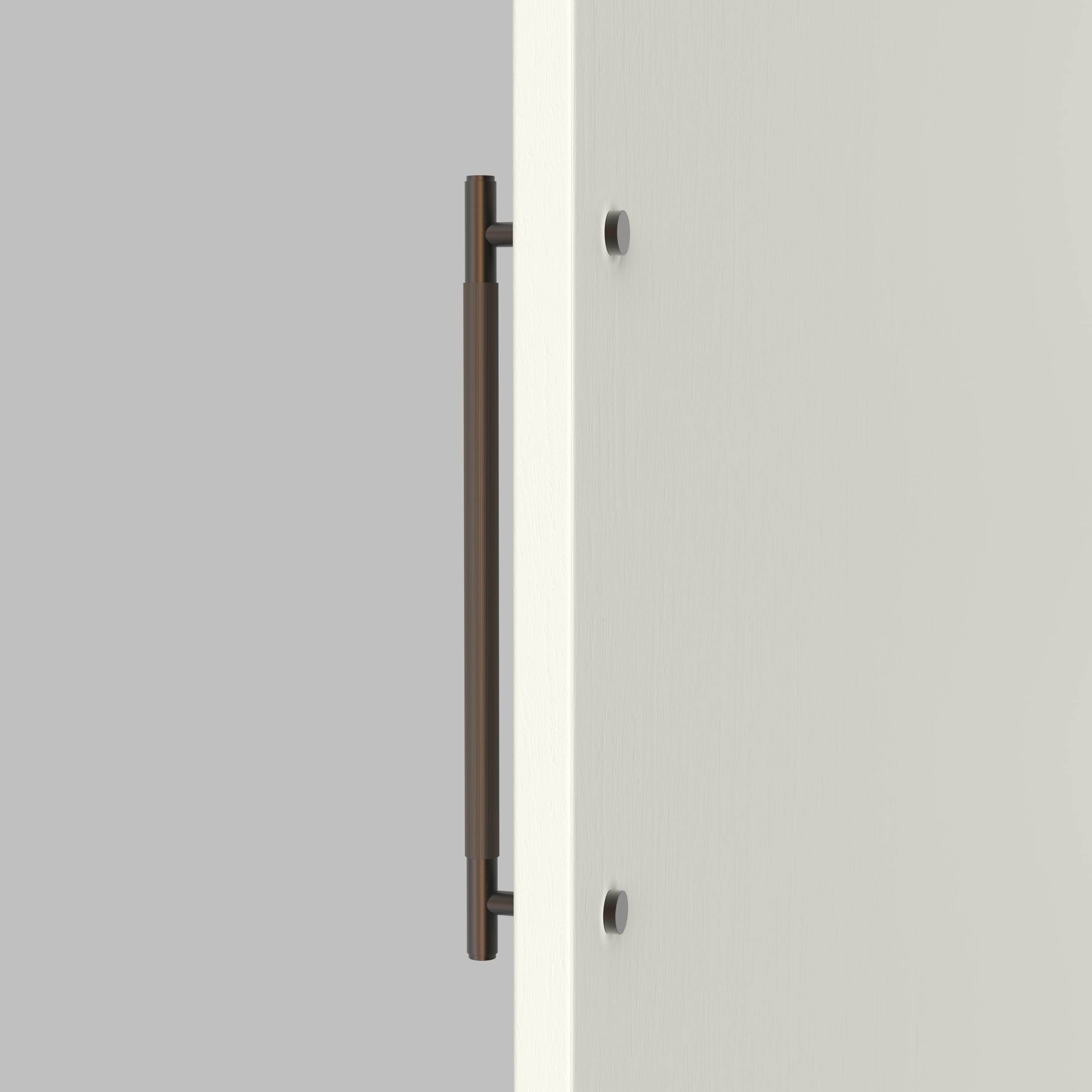Goo-Ki Heavy-Duty Appliance Pull Stainless Steel Knurled & Straight Grip Pull Handle for Appliance & Shower Glass Door