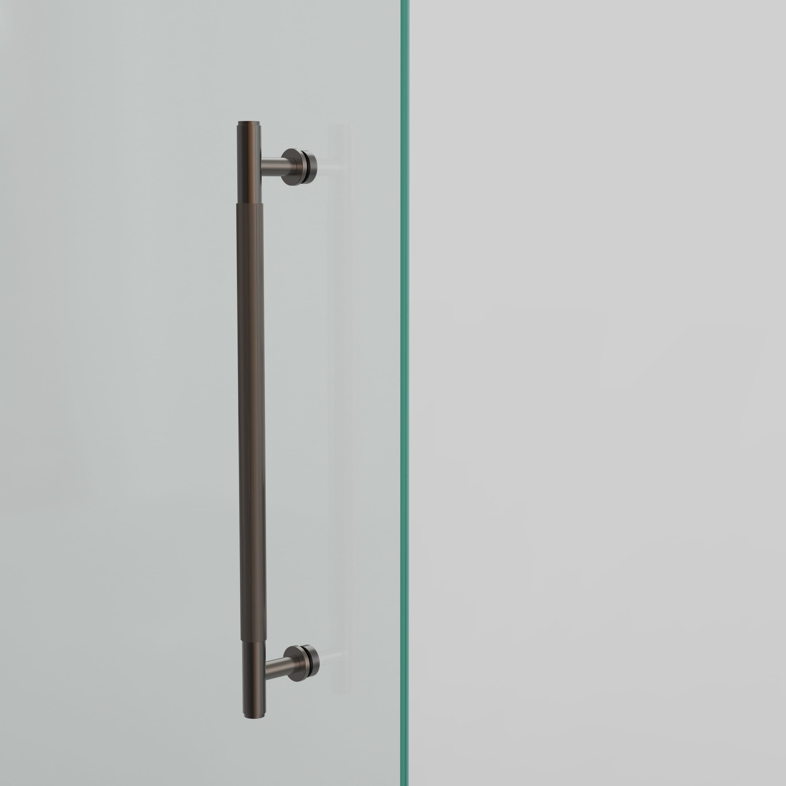 Goo-Ki Heavy-Duty Appliance Pull Stainless Steel Knurled & Straight Grip Pull Handle for Appliance & Shower Glass Door