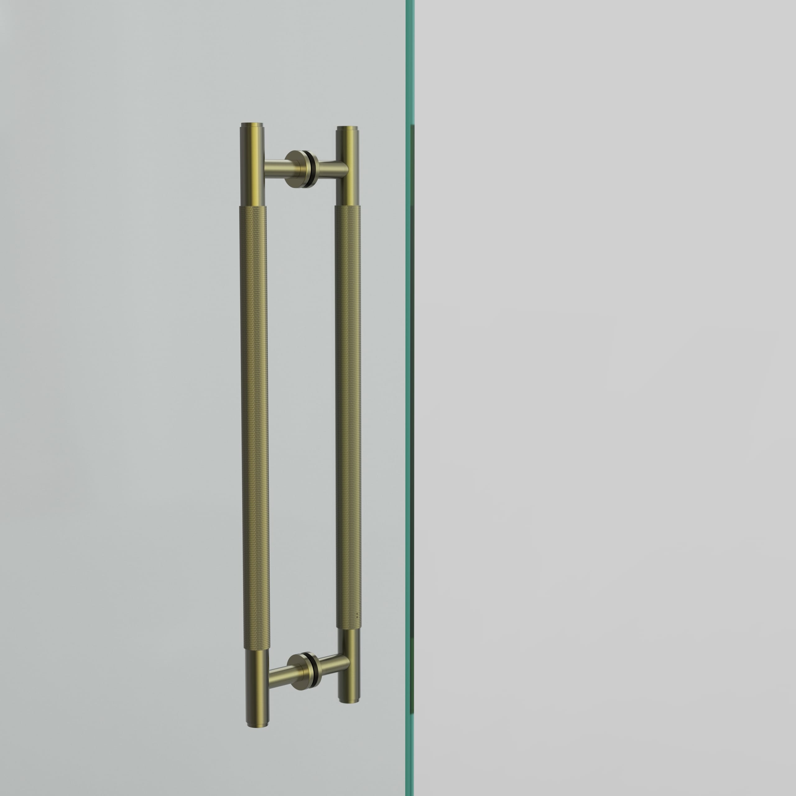 Goo-Ki Heavy-Duty Appliance Pull Stainless Steel Knurled & Straight Grip Pull Handle for Appliance & Shower Glass Door
