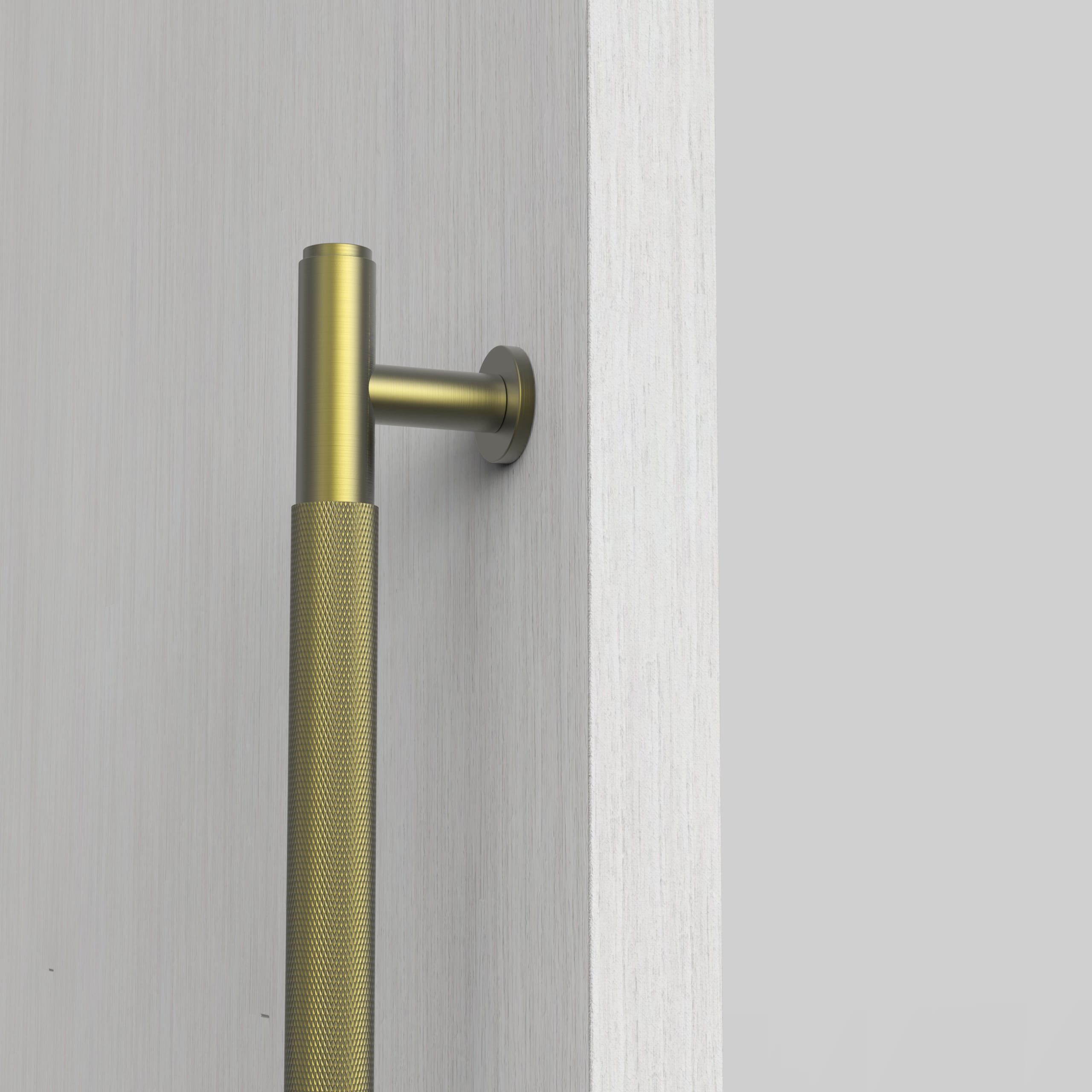 Goo-Ki Heavy-Duty Appliance Pull Stainless Steel Knurled & Straight Grip Pull Handle for Appliance & Shower Glass Door