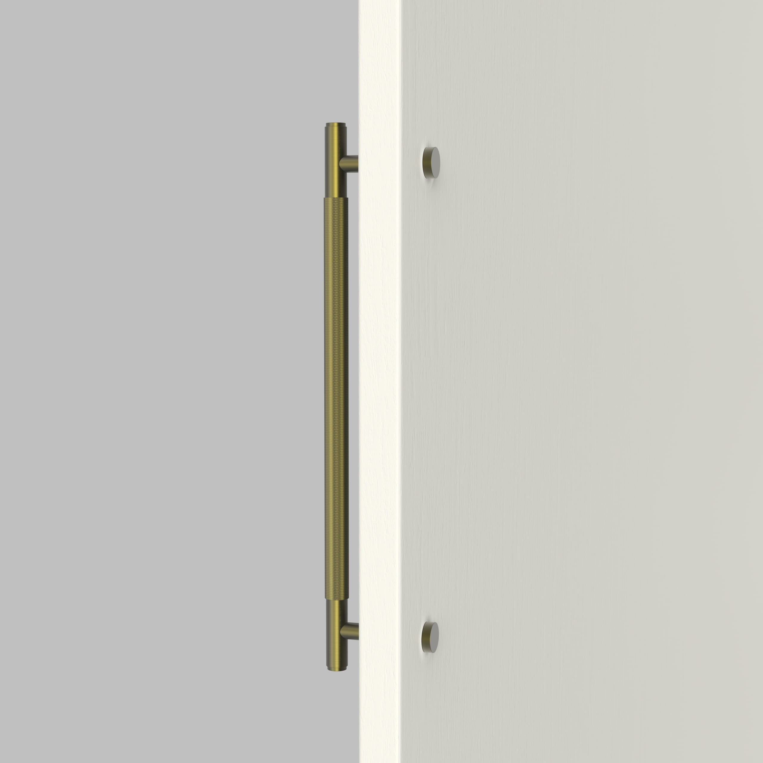 Goo-Ki Heavy-Duty Appliance Pull Stainless Steel Knurled & Straight Grip Pull Handle for Appliance & Shower Glass Door