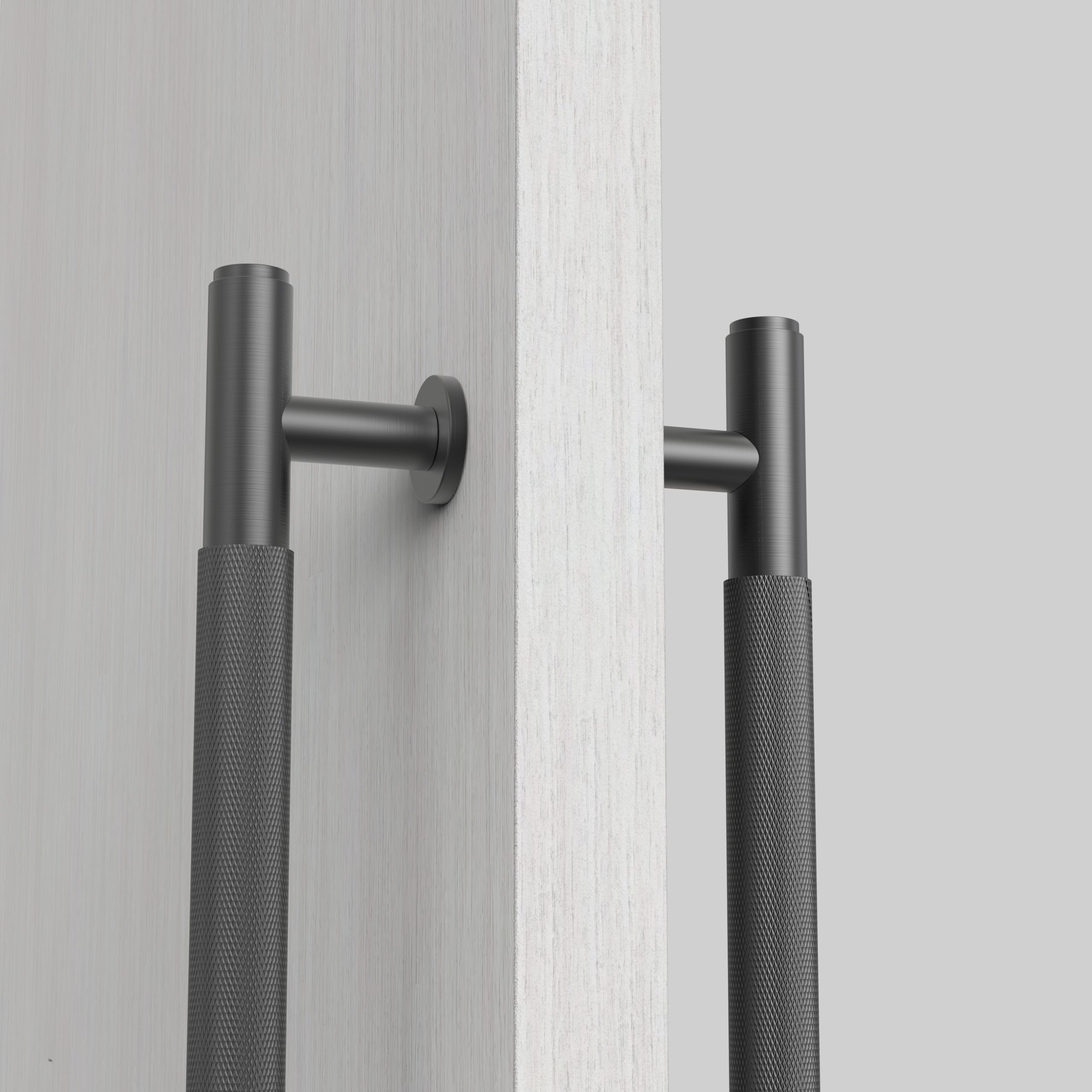 Goo-Ki Heavy-Duty Appliance Pull Stainless Steel Knurled & Straight Grip Pull Handle for Appliance & Shower Glass Door