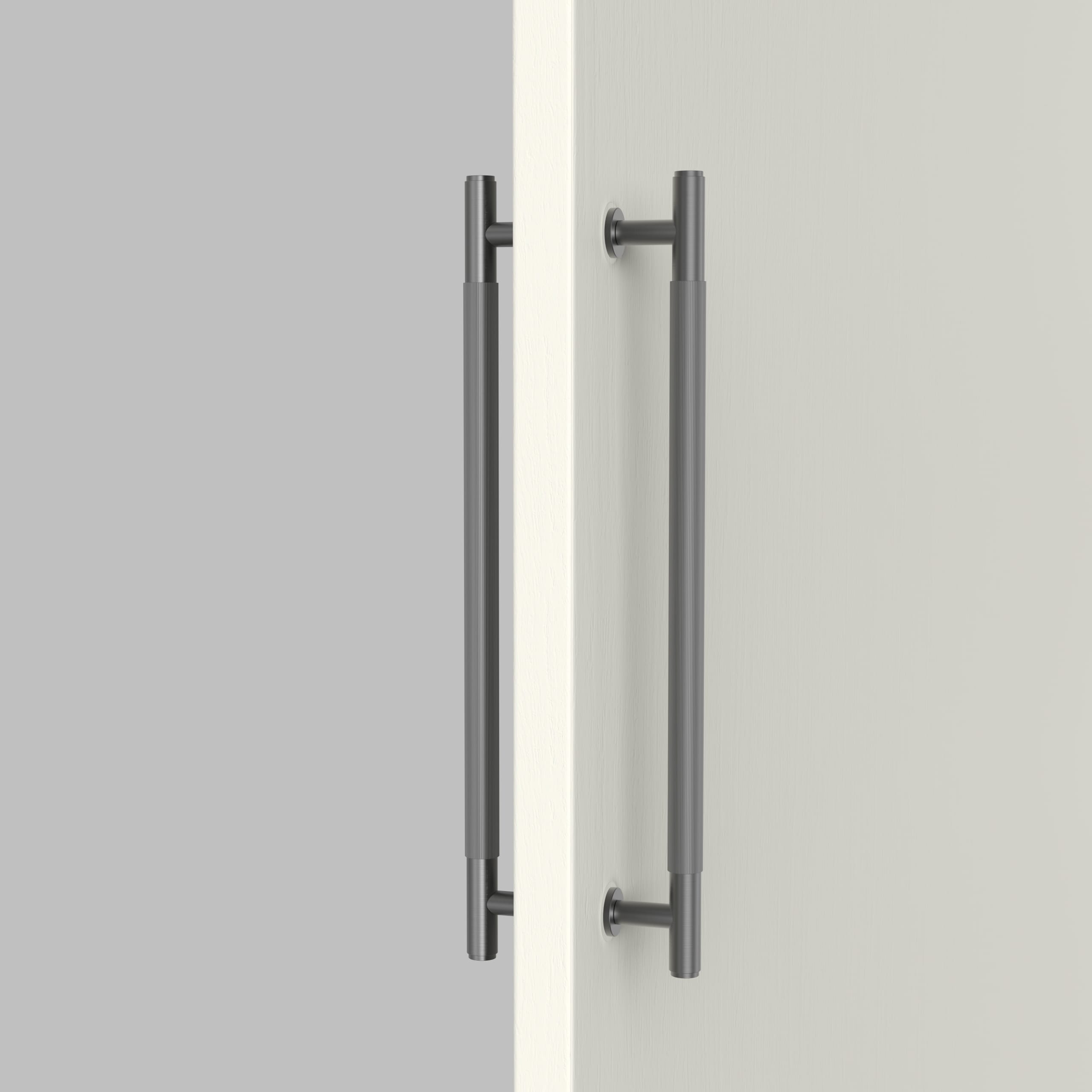 Goo-Ki Heavy-Duty Appliance Pull Stainless Steel Knurled & Straight Grip Pull Handle for Appliance & Shower Glass Door