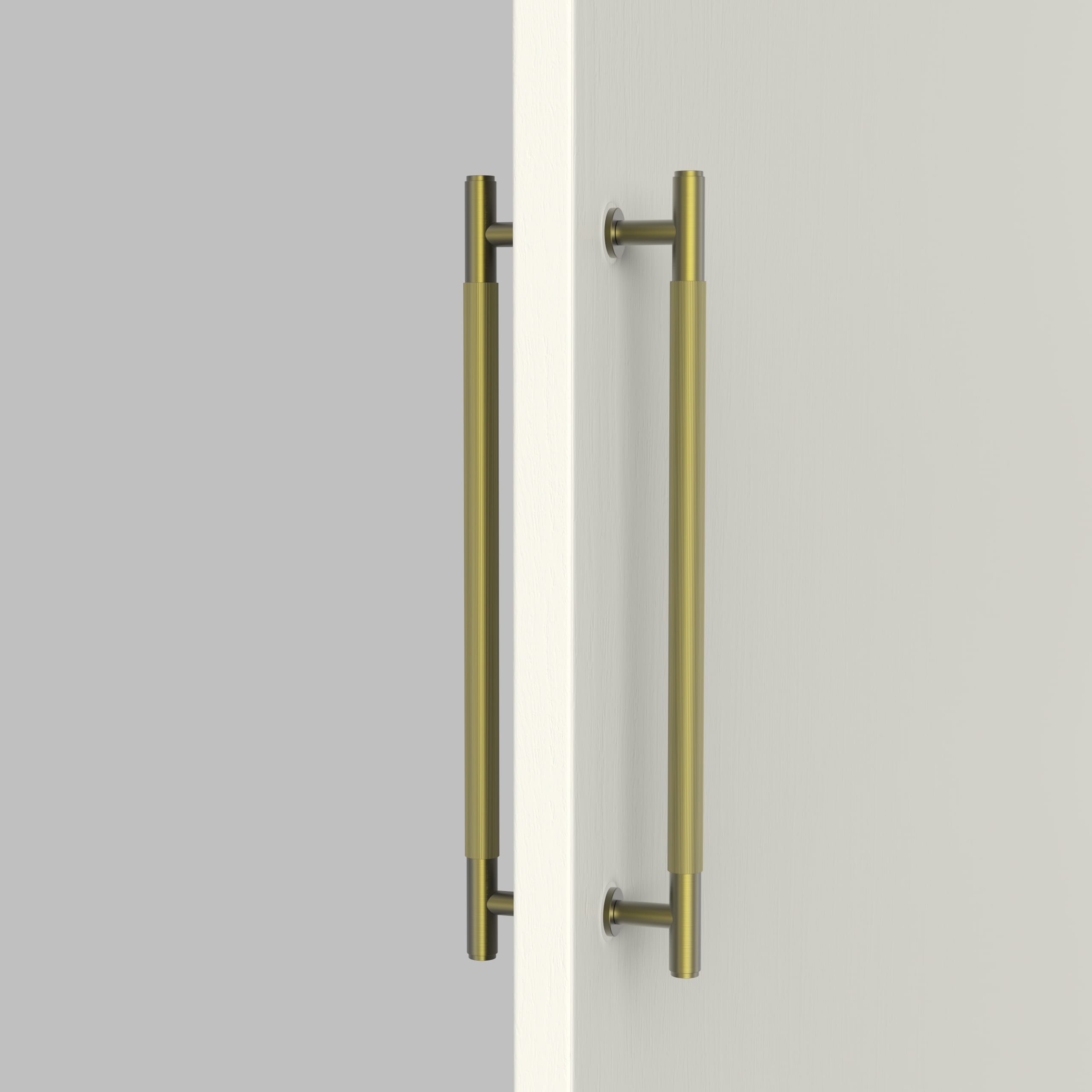 Goo-Ki Heavy-Duty Appliance Pull Stainless Steel Knurled & Straight Grip Pull Handle for Appliance & Shower Glass Door