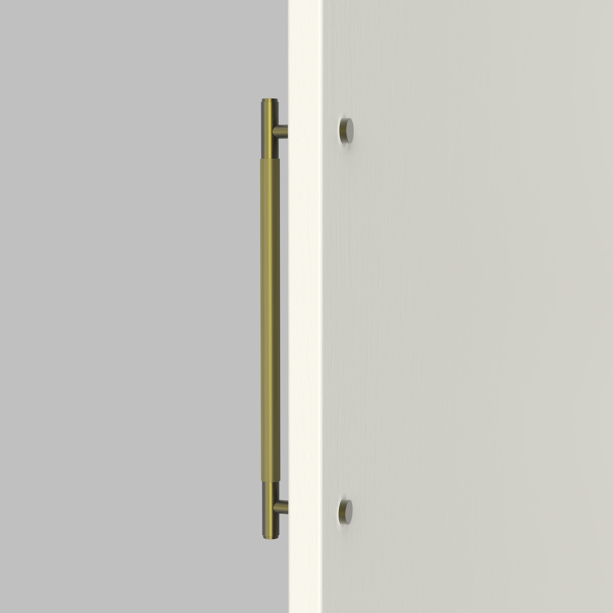 Goo-Ki Heavy-Duty Appliance Pull Stainless Steel Knurled & Straight Grip Pull Handle for Appliance & Shower Glass Door