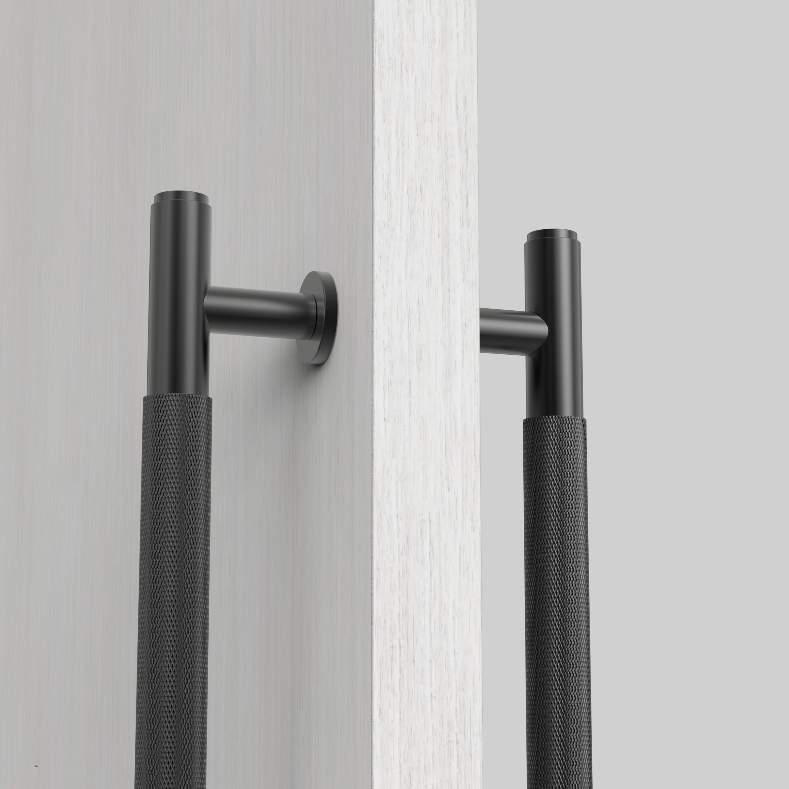 Goo-Ki Heavy-Duty Appliance Pull Stainless Steel Knurled & Straight Grip Pull Handle for Appliance & Shower Glass Door