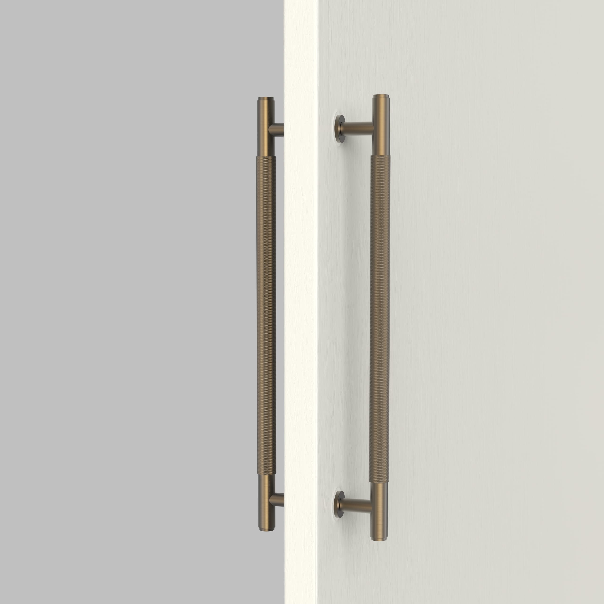 Goo-Ki Heavy-Duty Appliance Pull Stainless Steel Knurled & Straight Grip Pull Handle for Appliance & Shower Glass Door