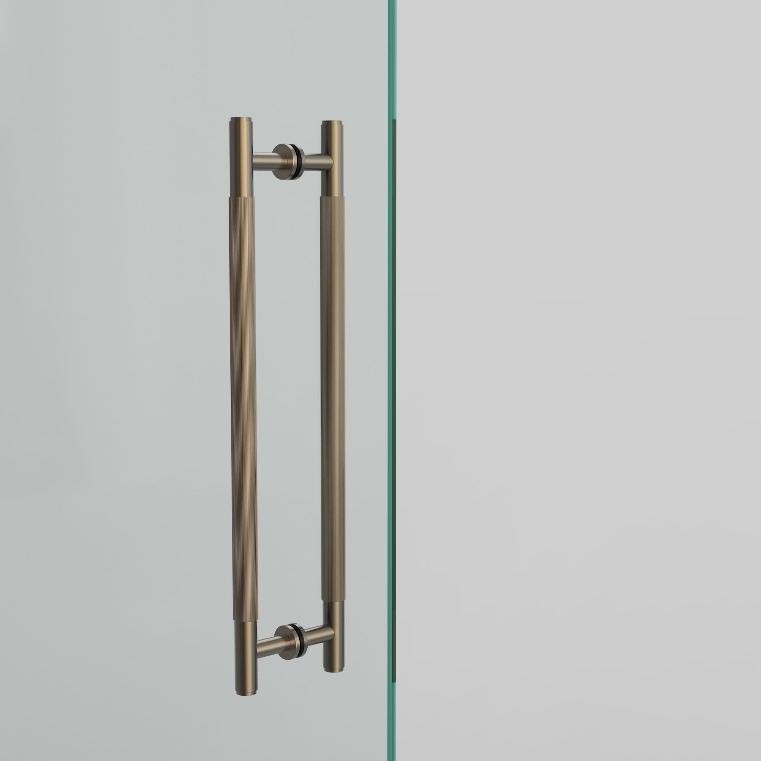 Goo-Ki Heavy-Duty Appliance Pull Stainless Steel Knurled & Straight Grip Pull Handle for Appliance & Shower Glass Door