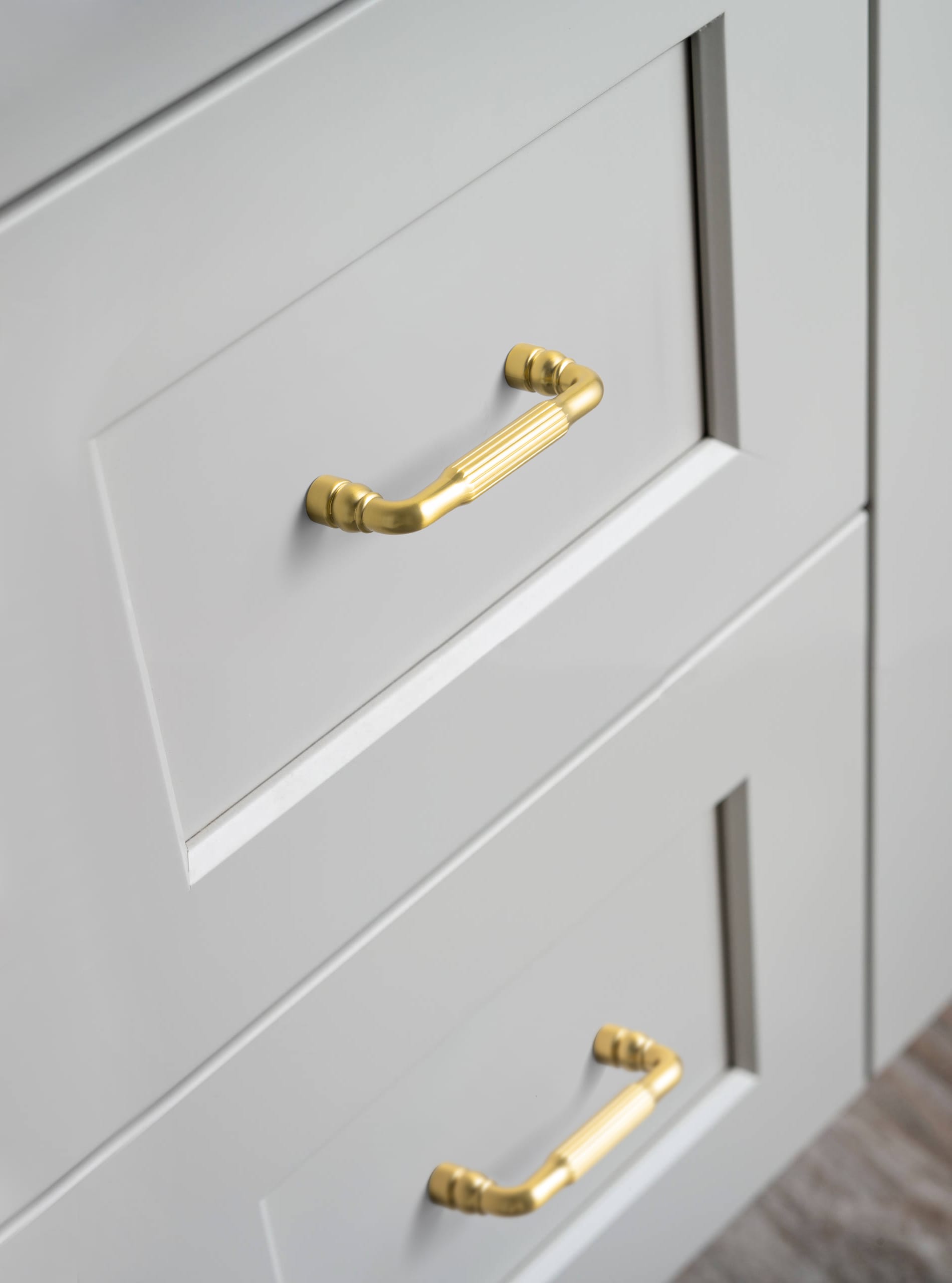 Goo-Ki Industrial Decorative Cabinet Pulls Unique L-shaped Drawer Handles with Textured Grip