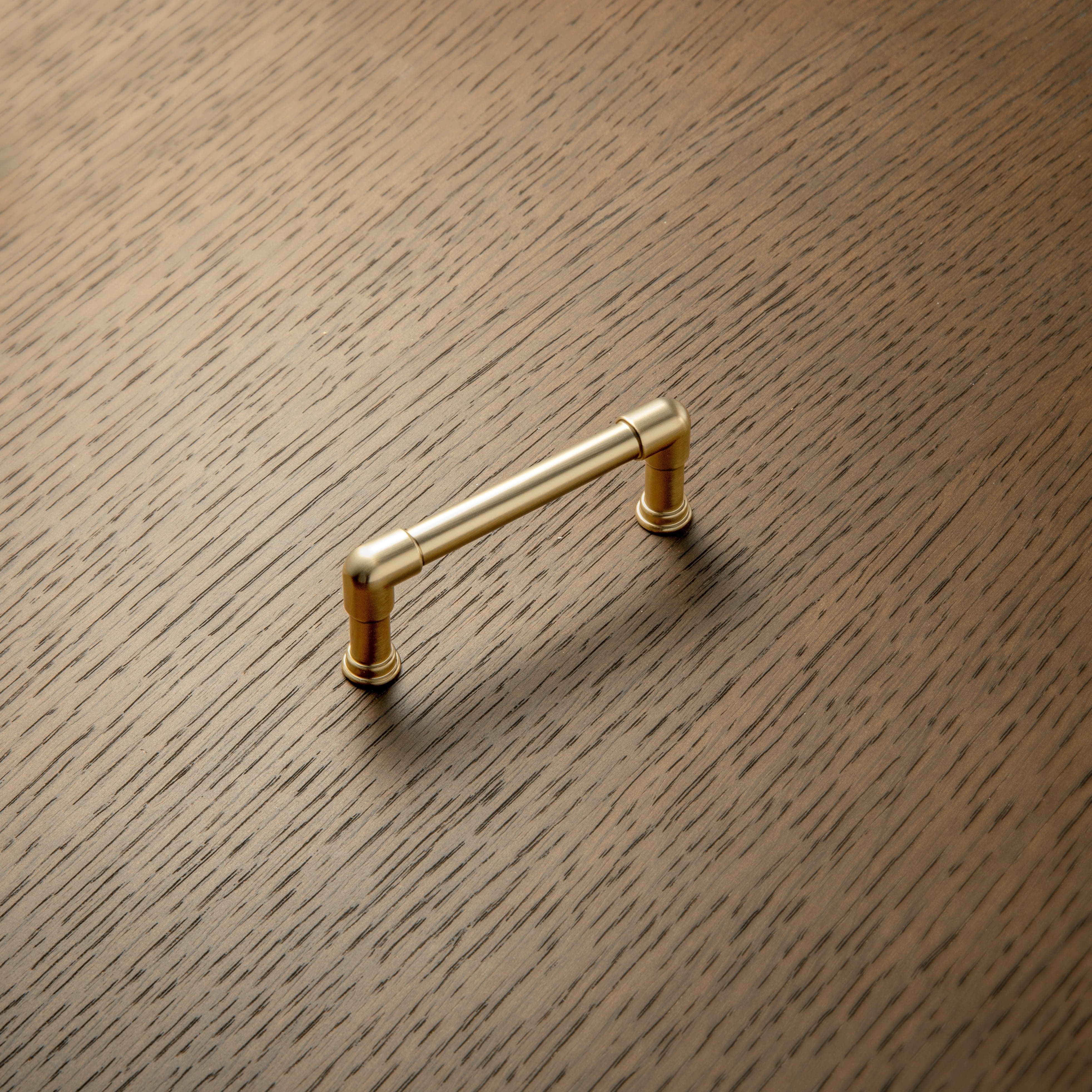 Goo-Ki Industrial Pipe - Shaped Zinc Alloy Cabinet Pulls Retro Furniture Hardware