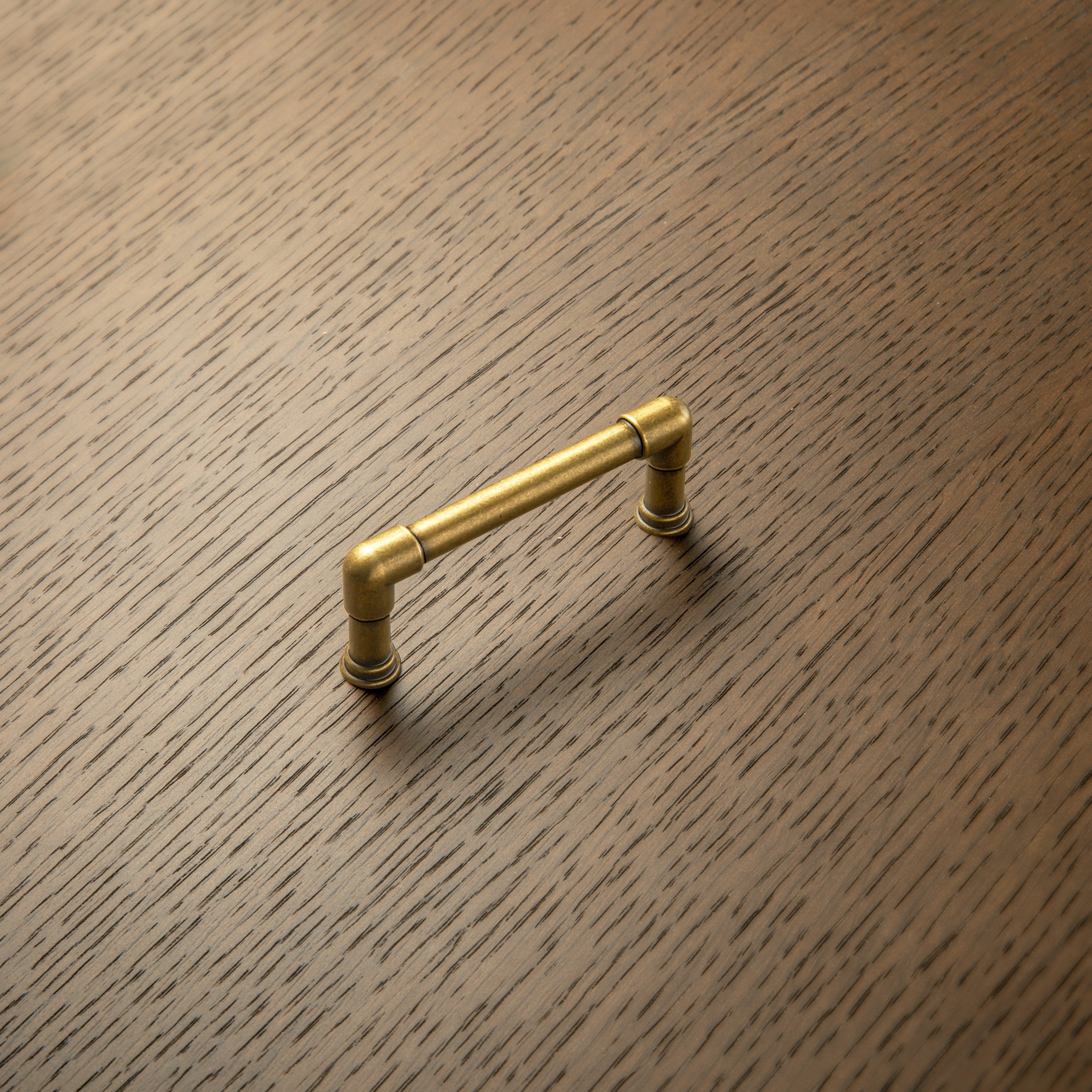 Goo-Ki Industrial Pipe - Shaped Zinc Alloy Cabinet Pulls Retro Furniture Hardware
