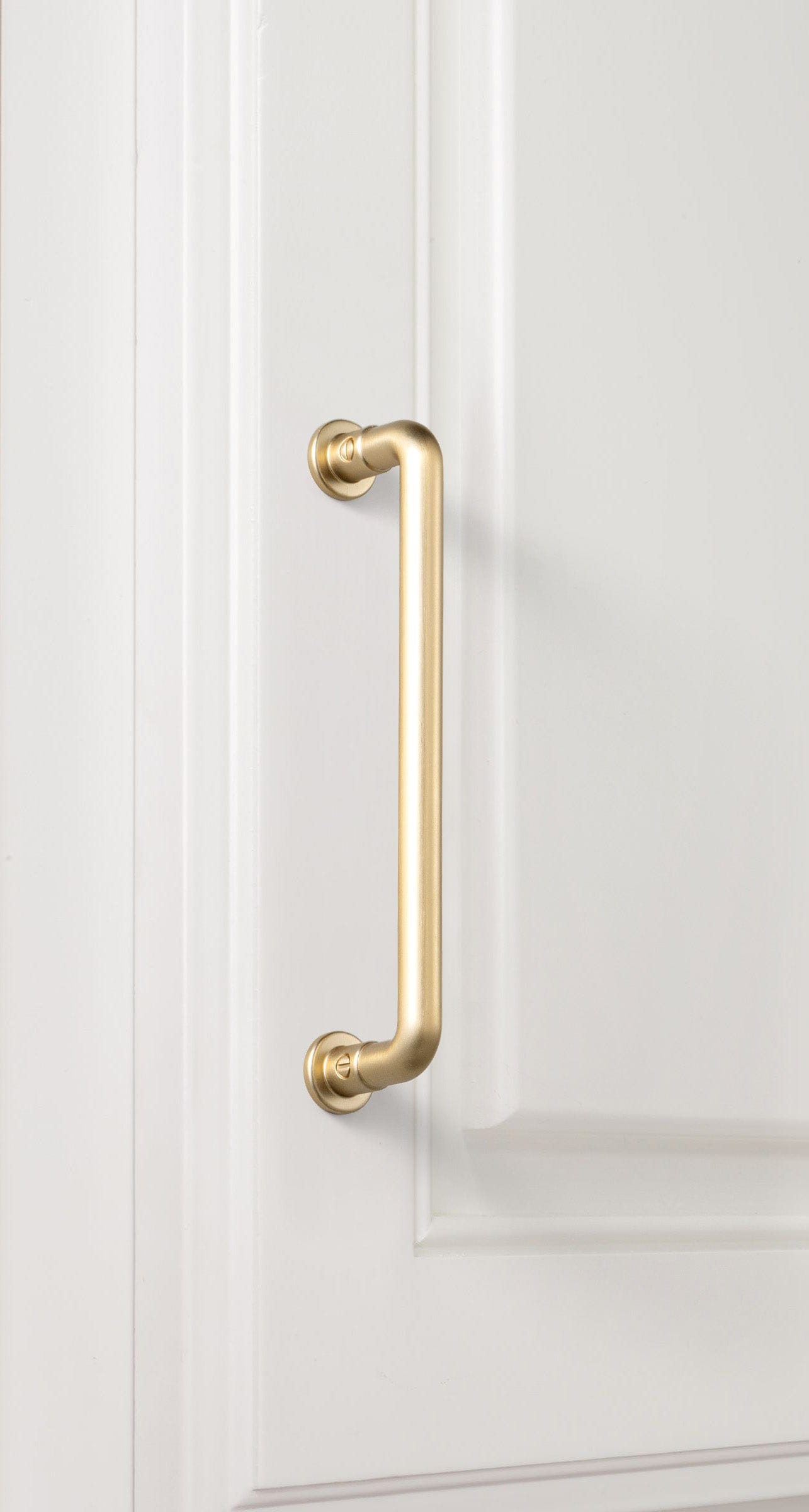 Goo-Ki Industrial Round Bar Zinc Alloy Pulls - Champagne Bronze & Antique Brass Finish