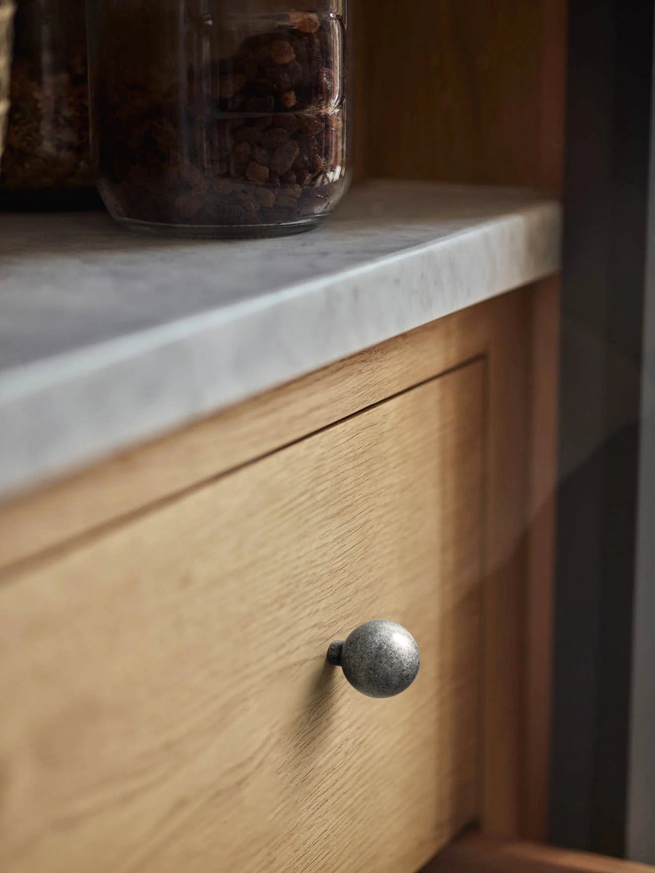Goo-Ki Industrial Style Matte Silver Cabinet Handles Modern Stylish Pulls for Home Cabinets