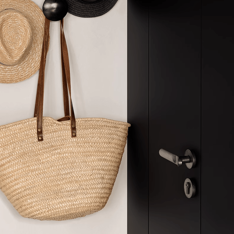 Goo-Ki Industrial Style Retro Door Handle Home Security Lock Mute Door Lock