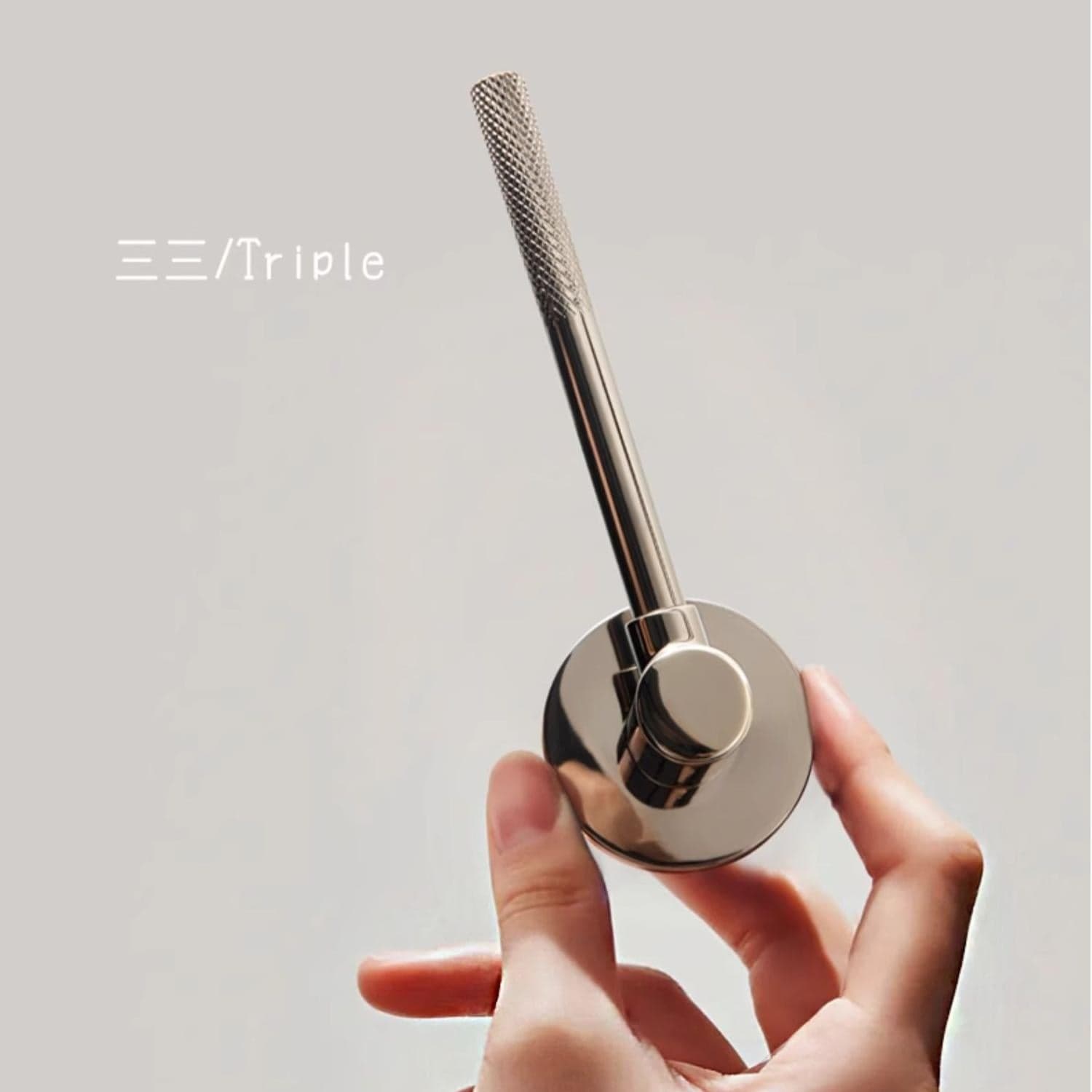 Goo-Ki Knurled Craft Interior Door Lock Mute Magnetic Indoor Medieval Door Handle Set