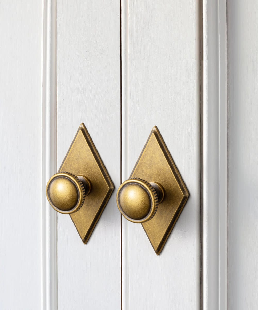 Goo-Ki Knurled Rim Round Cabinet Knobs, Solid Zinc Alloy Mushroom Drawer Knob for Cabinet Doors, Chest of Drawers