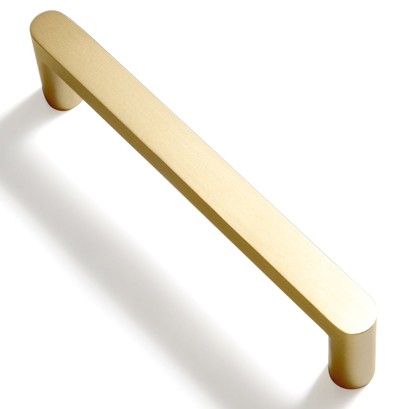 Goo-Ki LT0078 / 3.78'' Hole Center / 6 Pack Nordic Copper Cabinet Handles Brass Drawer Wardrobe Pulls
