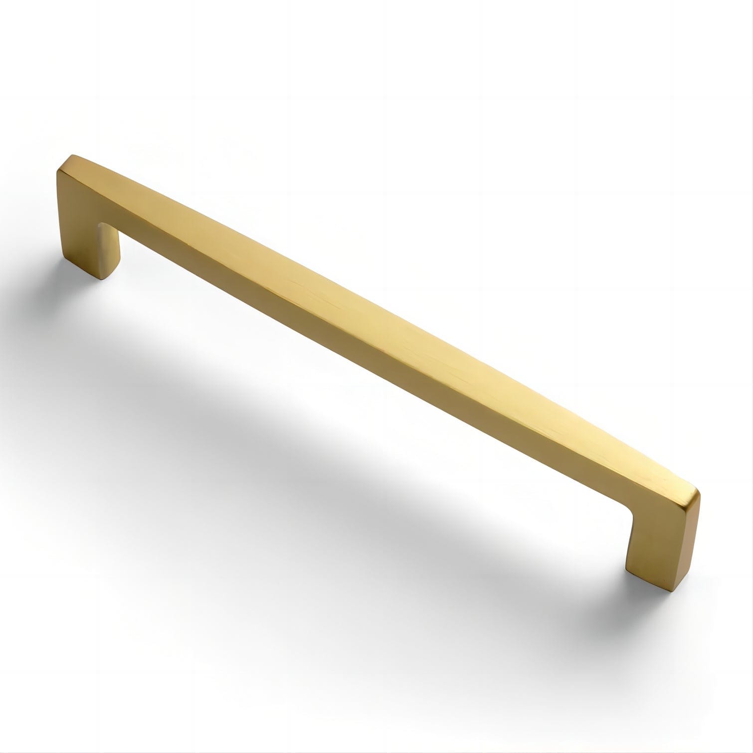 Goo-Ki LT0084 / 5'' Hole Center / 6 Pack Nordic Copper Cabinet Handles Brass Drawer Wardrobe Pulls