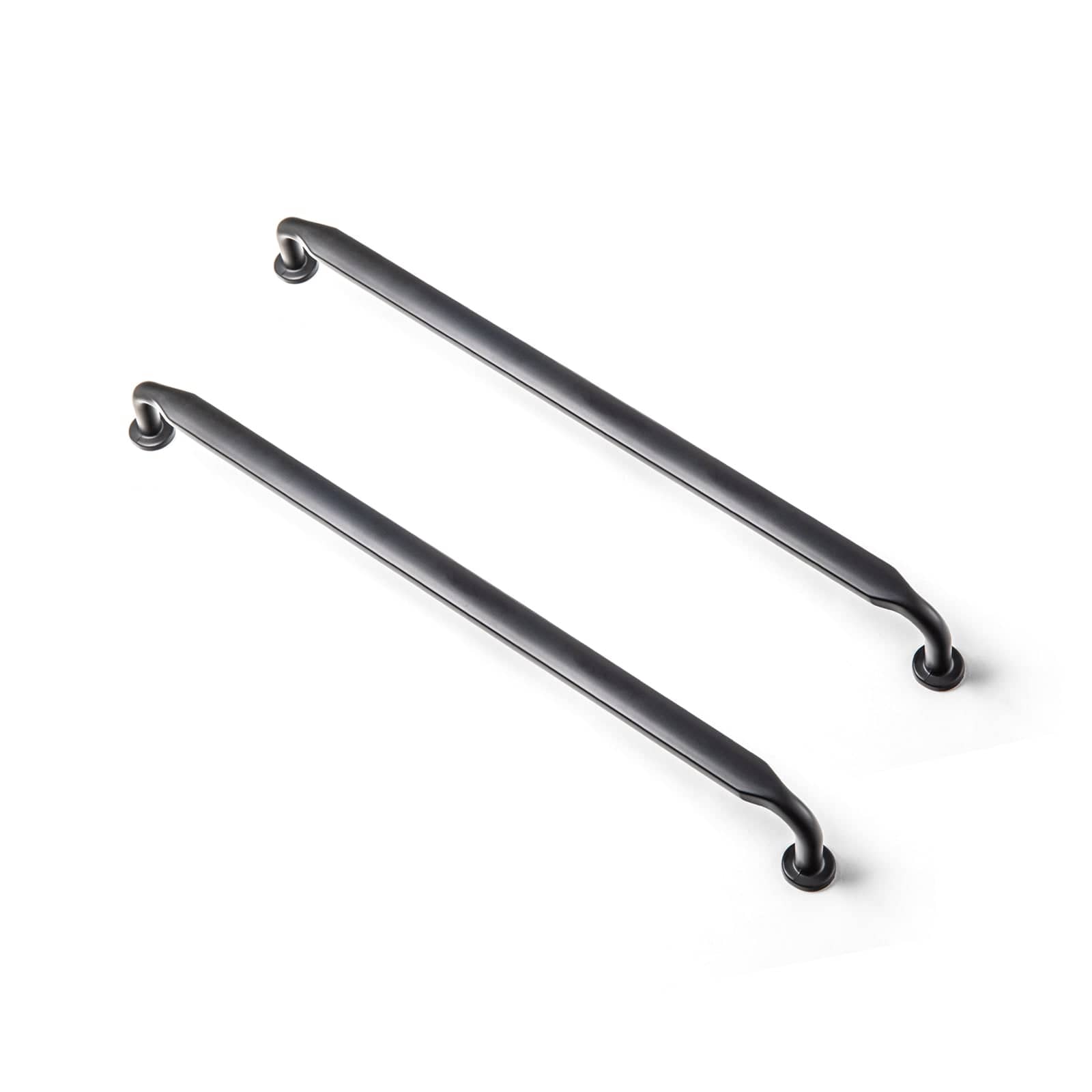 Goo-Ki Matte Black / 10'' Hole Center / 6 Pack Minimalist Slim Design Zinc Alloy Cabinet Pulls – Rustic Hardware for a Streamlined Look